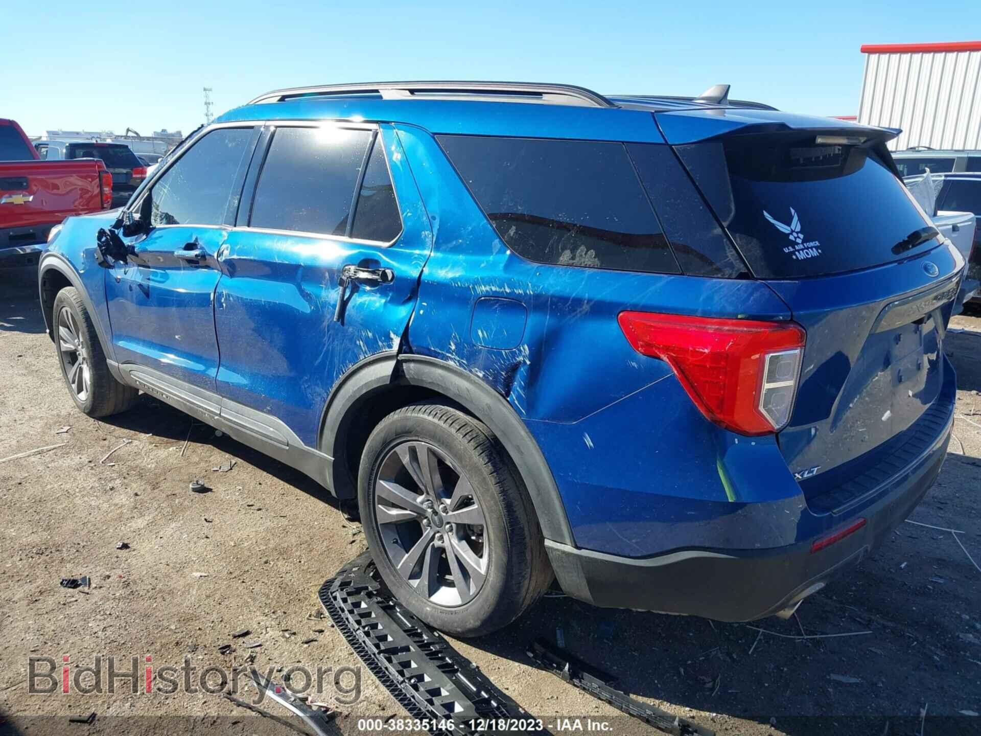 2021 FORD EXPLORER - VIN: 1FMSK7DH6MGB31129 - Фото 3