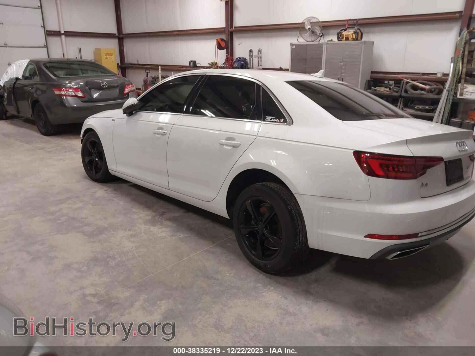 2019 AUDI A4 - VIN: WAUGMAF41KN004614 - Фото 3