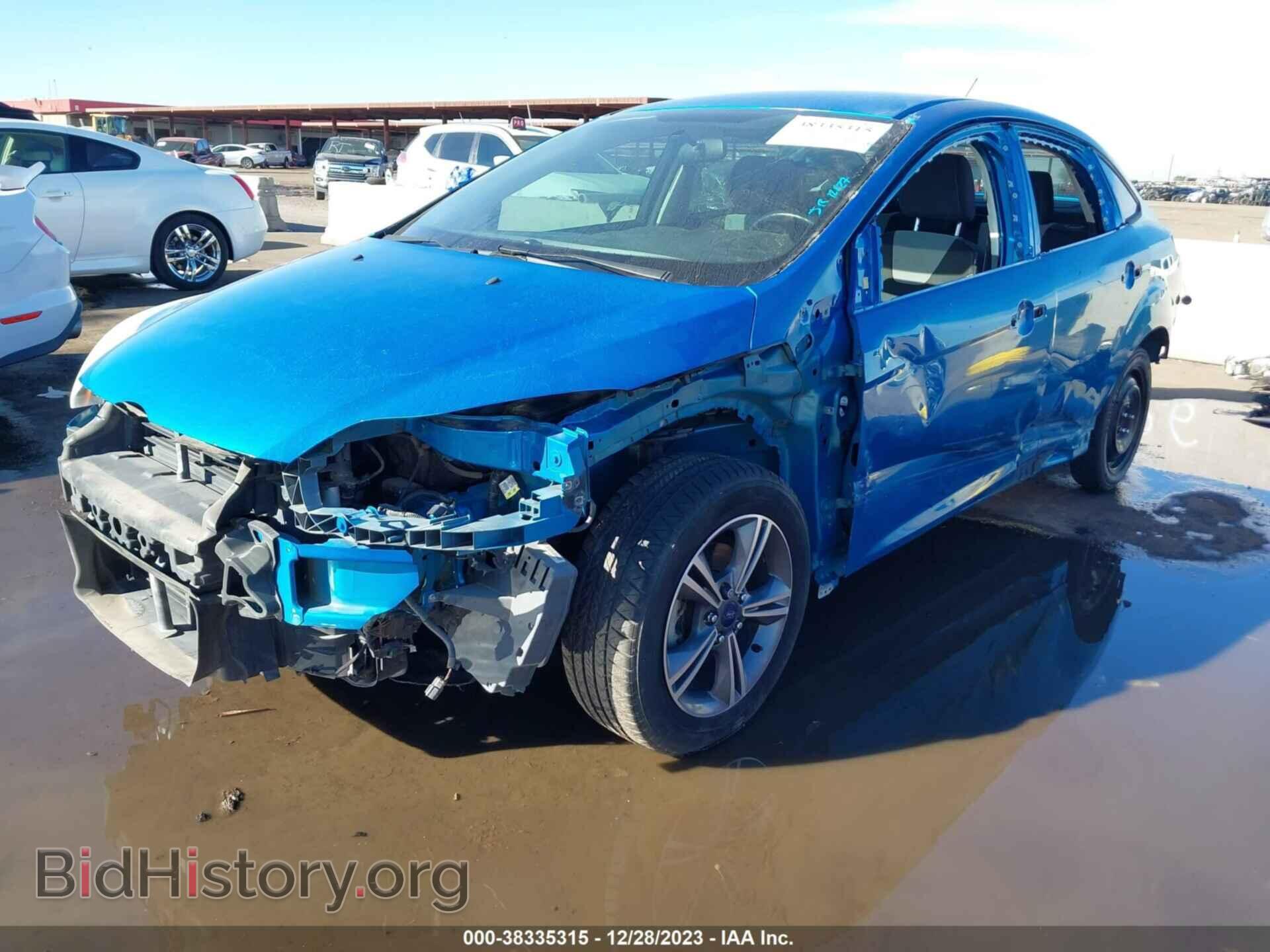 2014 FORD FOCUS - VIN: 1FADP3F29EL270945 - Фото 2