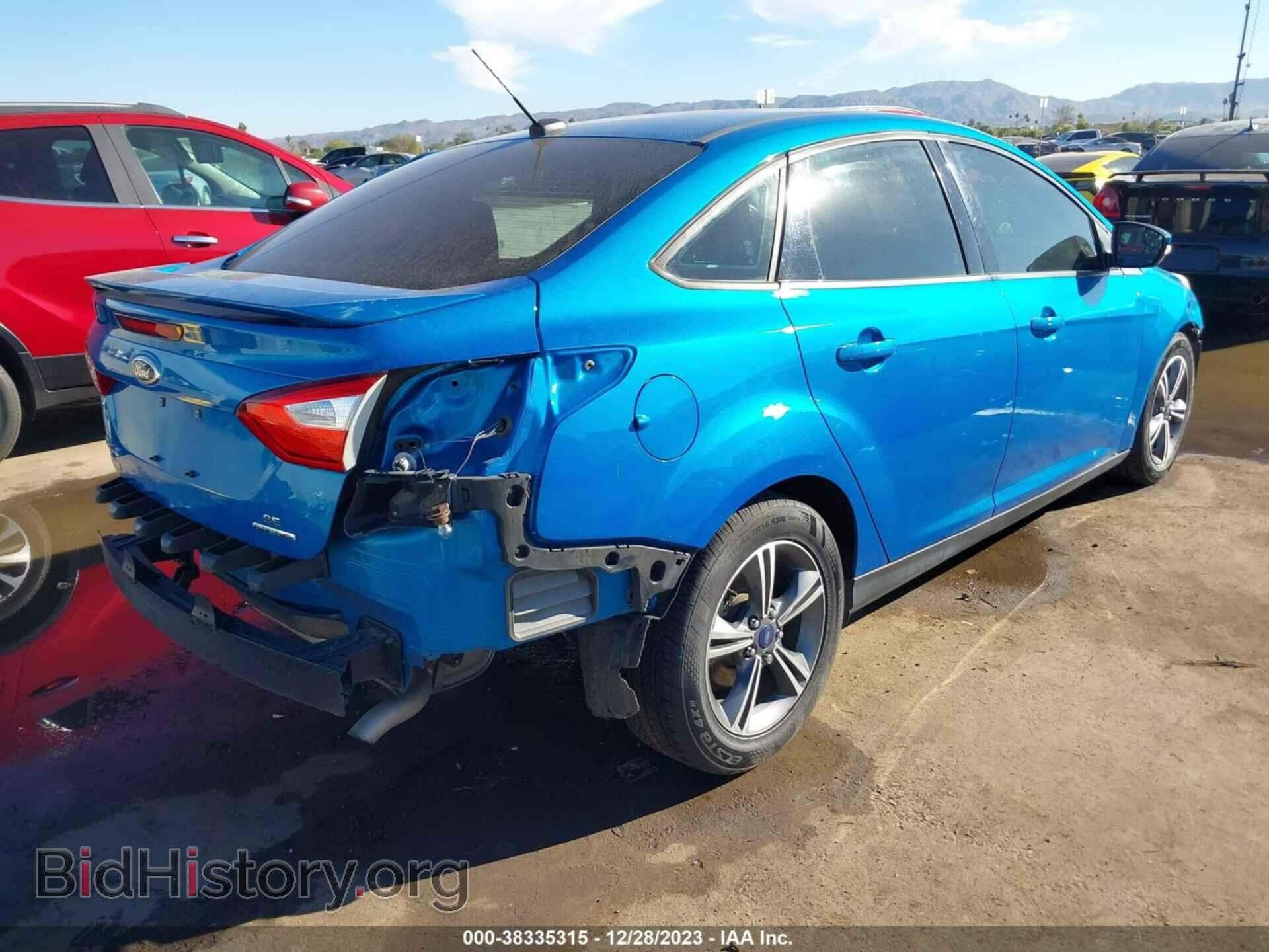 2014 FORD FOCUS - VIN: 1FADP3F29EL270945 - Фото 4