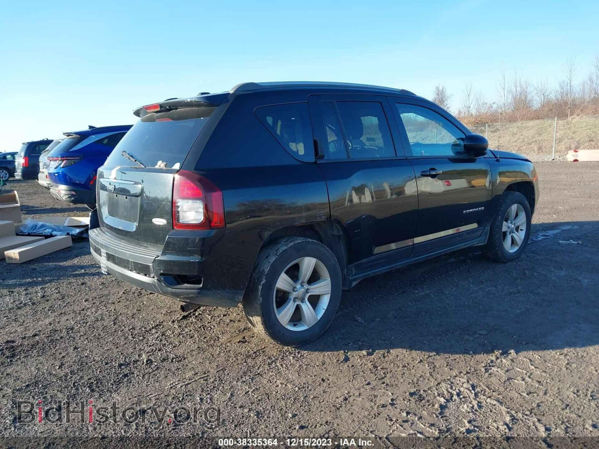 2016 JEEP COMPASS - VIN: 1C4NJDEB9GD662943 - Фото 4