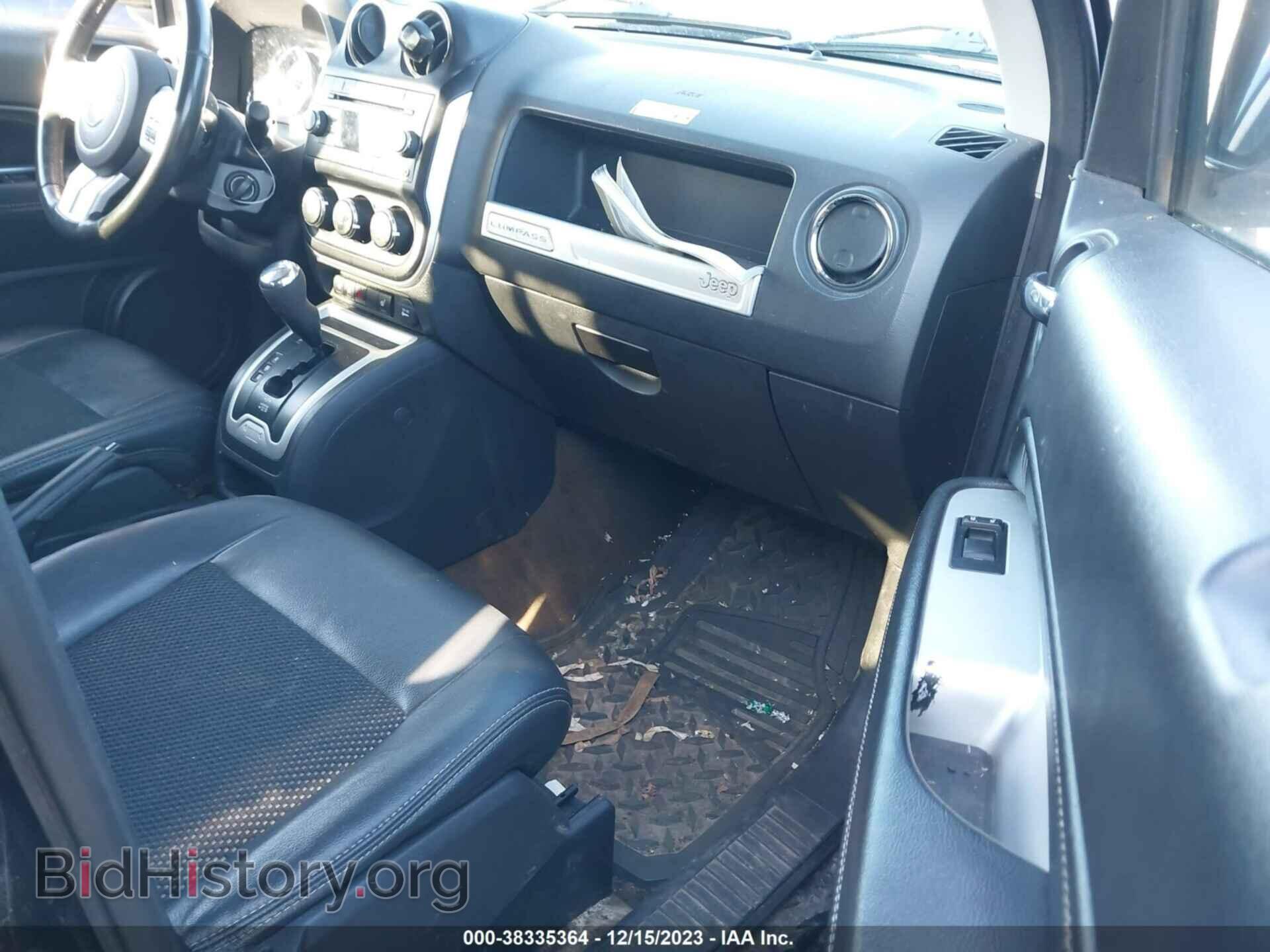 2016 JEEP COMPASS - VIN: 1C4NJDEB9GD662943 - Фото 5