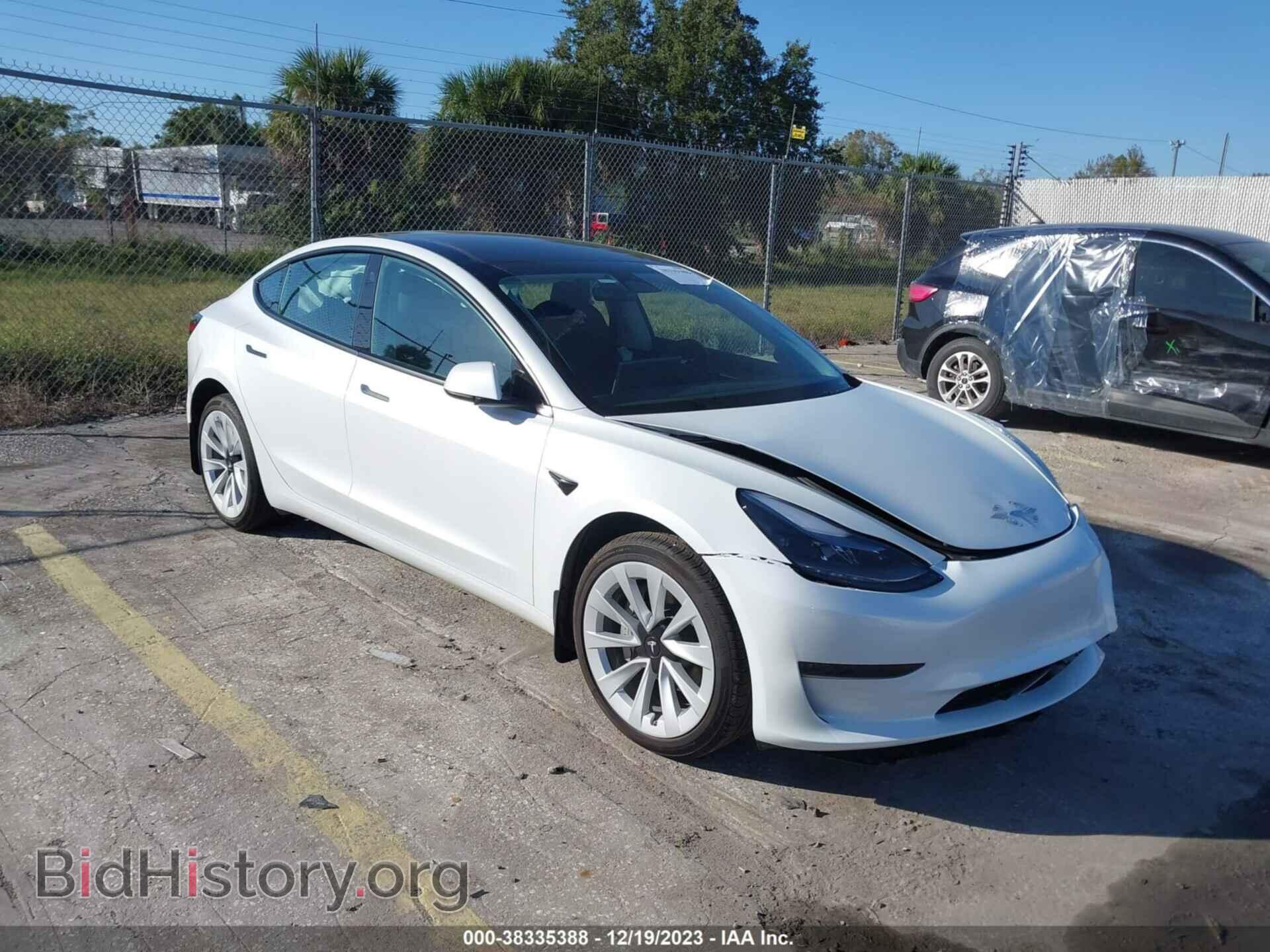 Фотография 5YJ3E1EAXPF461708 - TESLA MODEL 3 2023