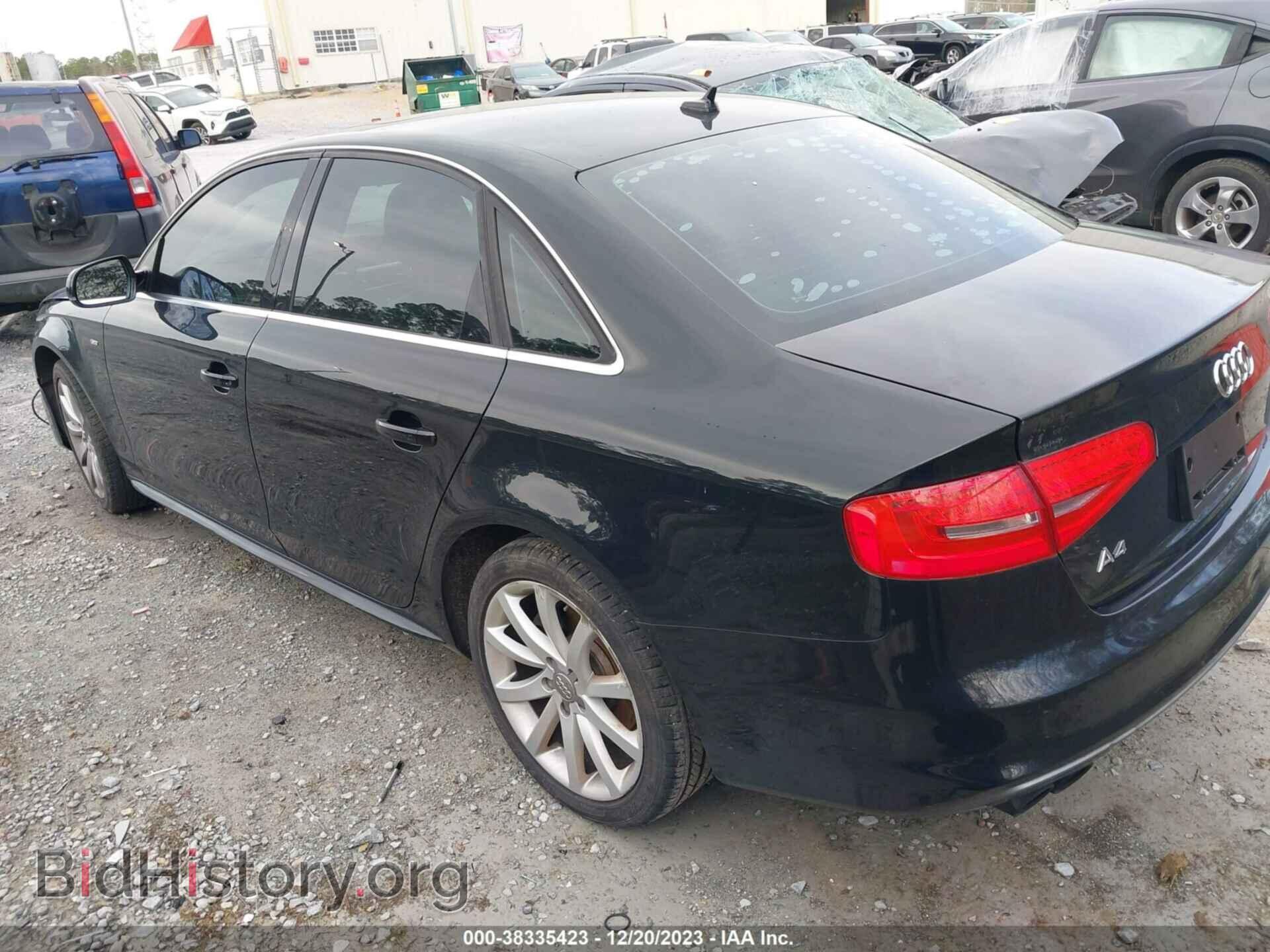 2014 AUDI A4 - VIN: WAUAFAFL7EN035085 - Фото 3