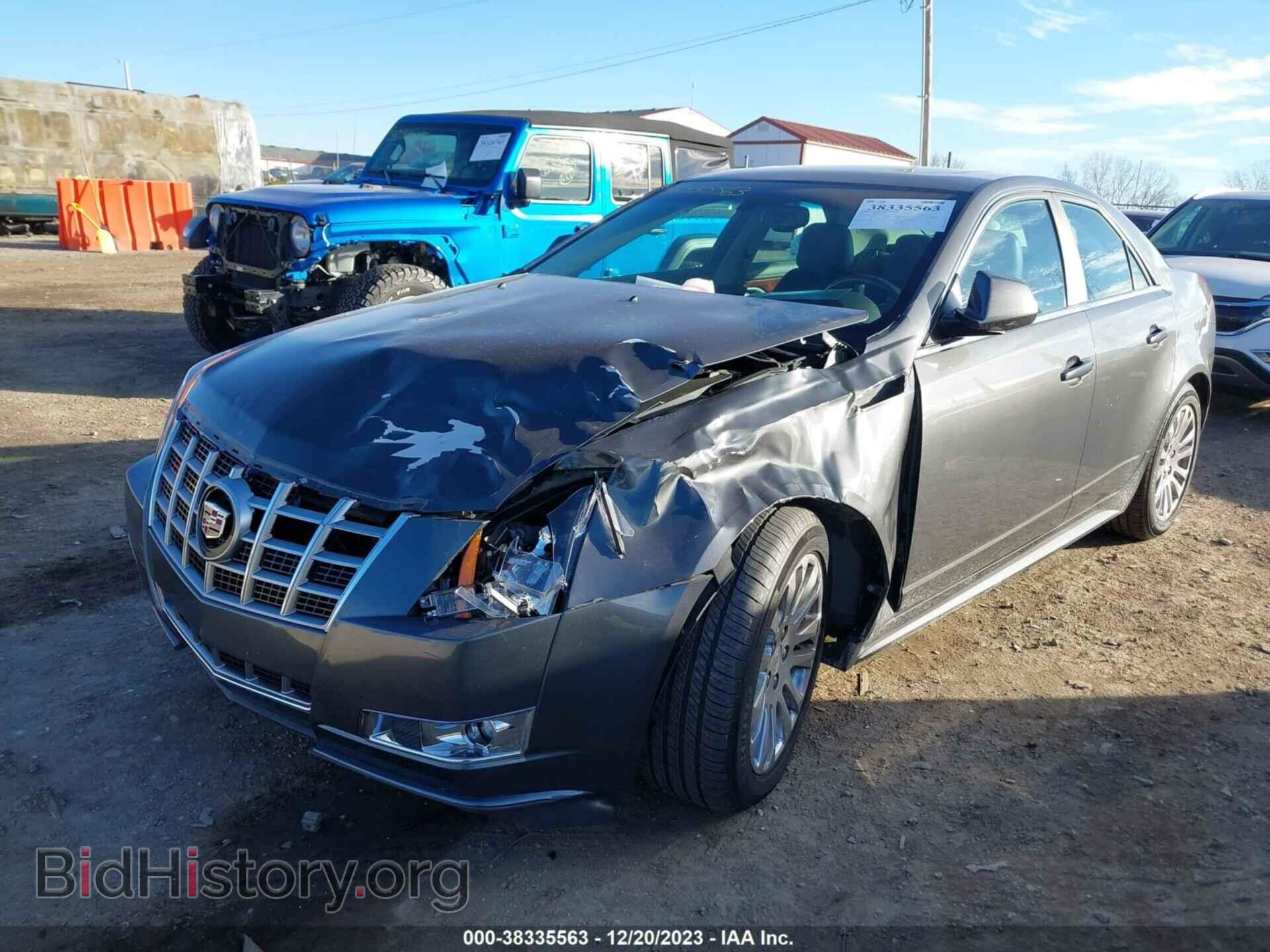 2012 CADILLAC CTS - VIN: 1G6DS5E38C0114833 - Фото 2