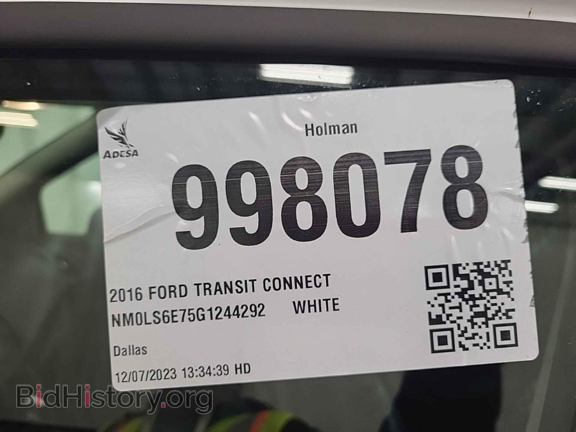 2016 FORD TRANSIT CONNECT - VIN: NM0LS6E75G1244292 - Фото 36
