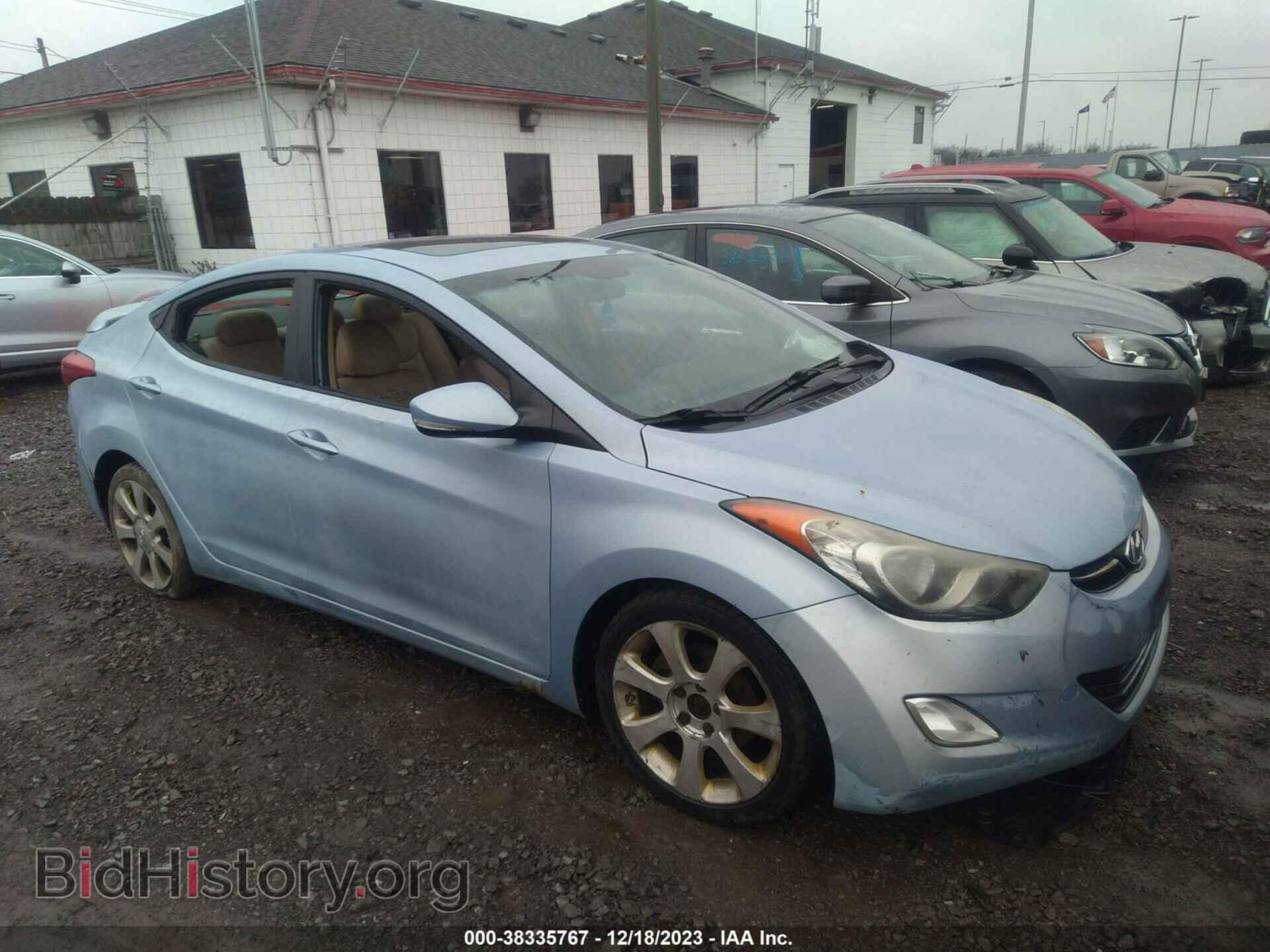 Фотография KMHDH4AE4CU434250 - HYUNDAI ELANTRA 2012