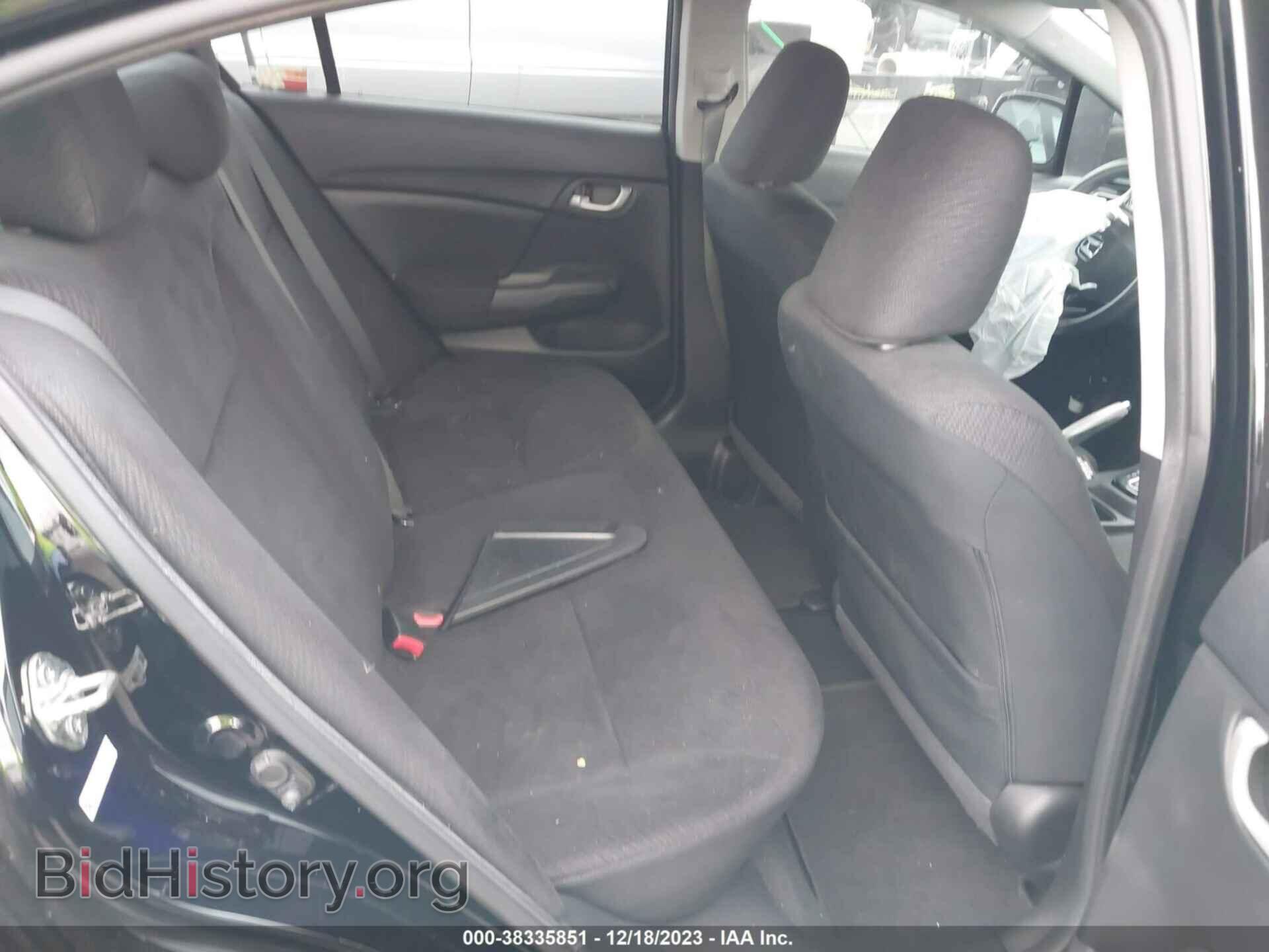 2013 HONDA CIVIC - VIN: 19XFB2F55DE239799 - Фото 8
