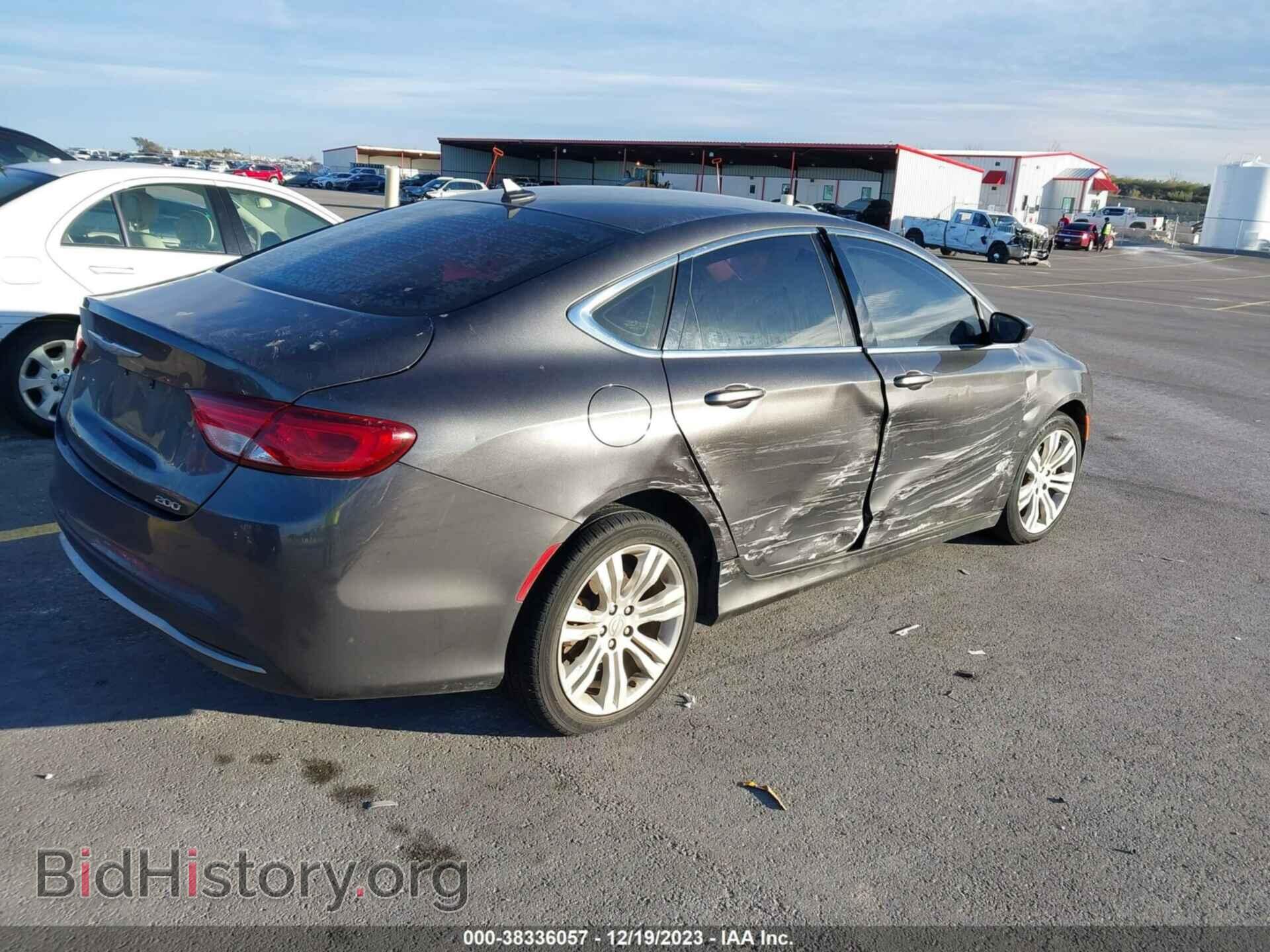 2015 CHRYSLER 200 - VIN: 1C3CCCAB9FN662925 - Фото 4