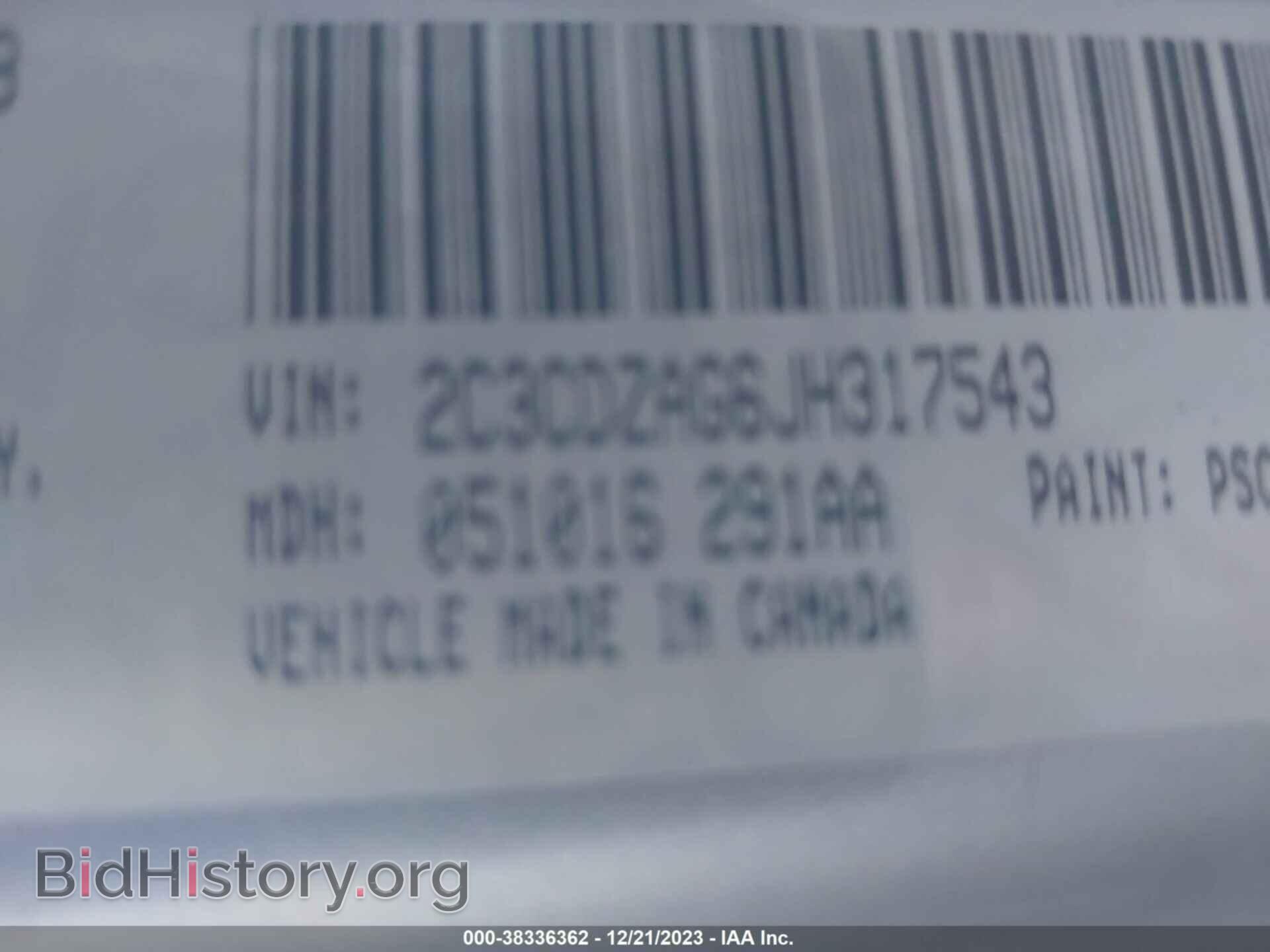 2018 DODGE CHALLENGER - VIN: 2C3CDZAG6JH317543 - Photo 9