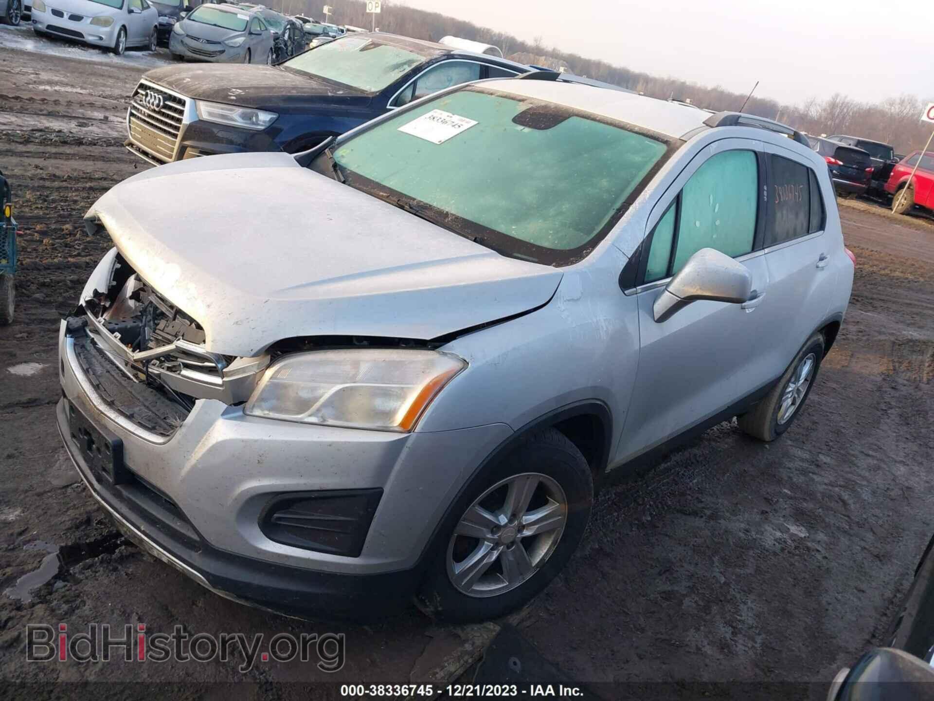 2016 CHEVROLET TRAX - VIN: 3GNCJLSB4GL161918 - Фото 2
