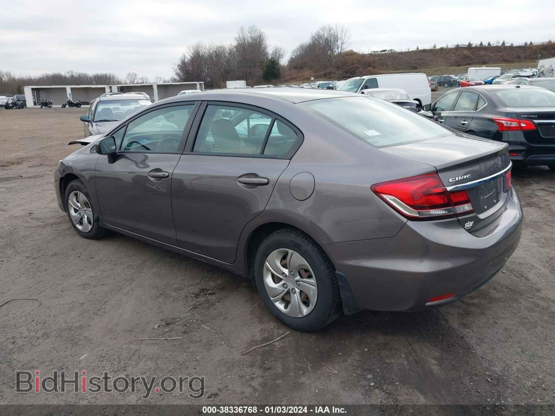 2014 HONDA CIVIC - VIN: 19XFB2F50EE254485 - Фото 3