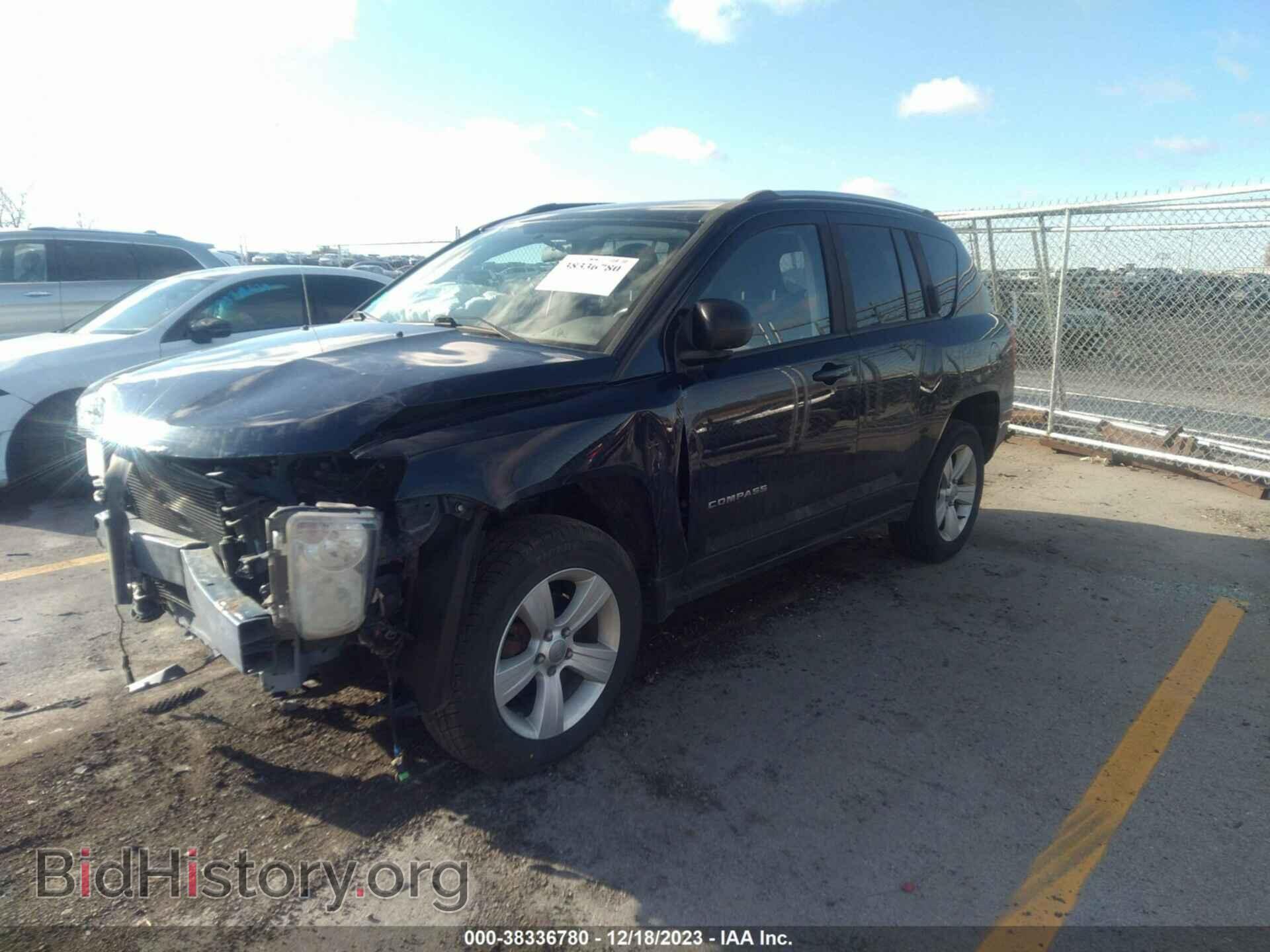2013 JEEP COMPASS - VIN: 1C4NJDEB6DD190079 - Фото 2
