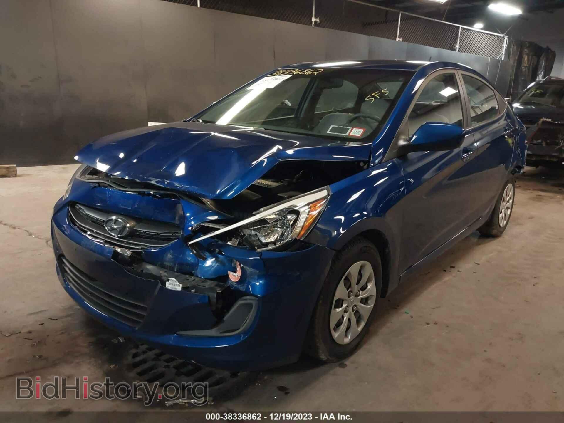 2016 HYUNDAI ACCENT - VIN: KMHCT4AE2GU955659 - Фото 2
