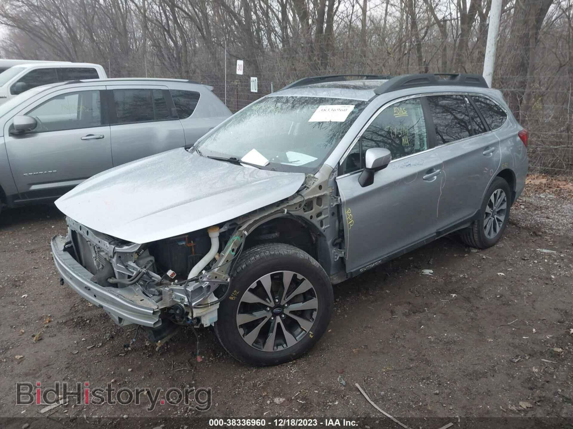 2017 SUBARU OUTBACK - VIN: 4S4BSANC3H3274021 - Фото 2