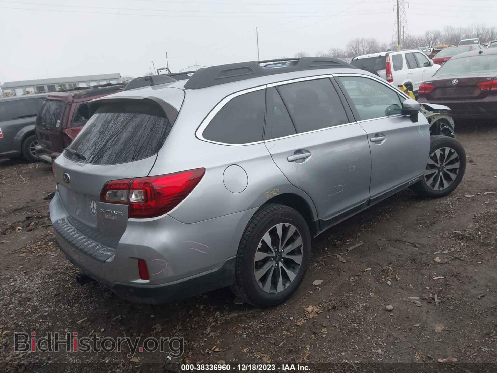 2017 SUBARU OUTBACK - VIN: 4S4BSANC3H3274021 - Фото 4