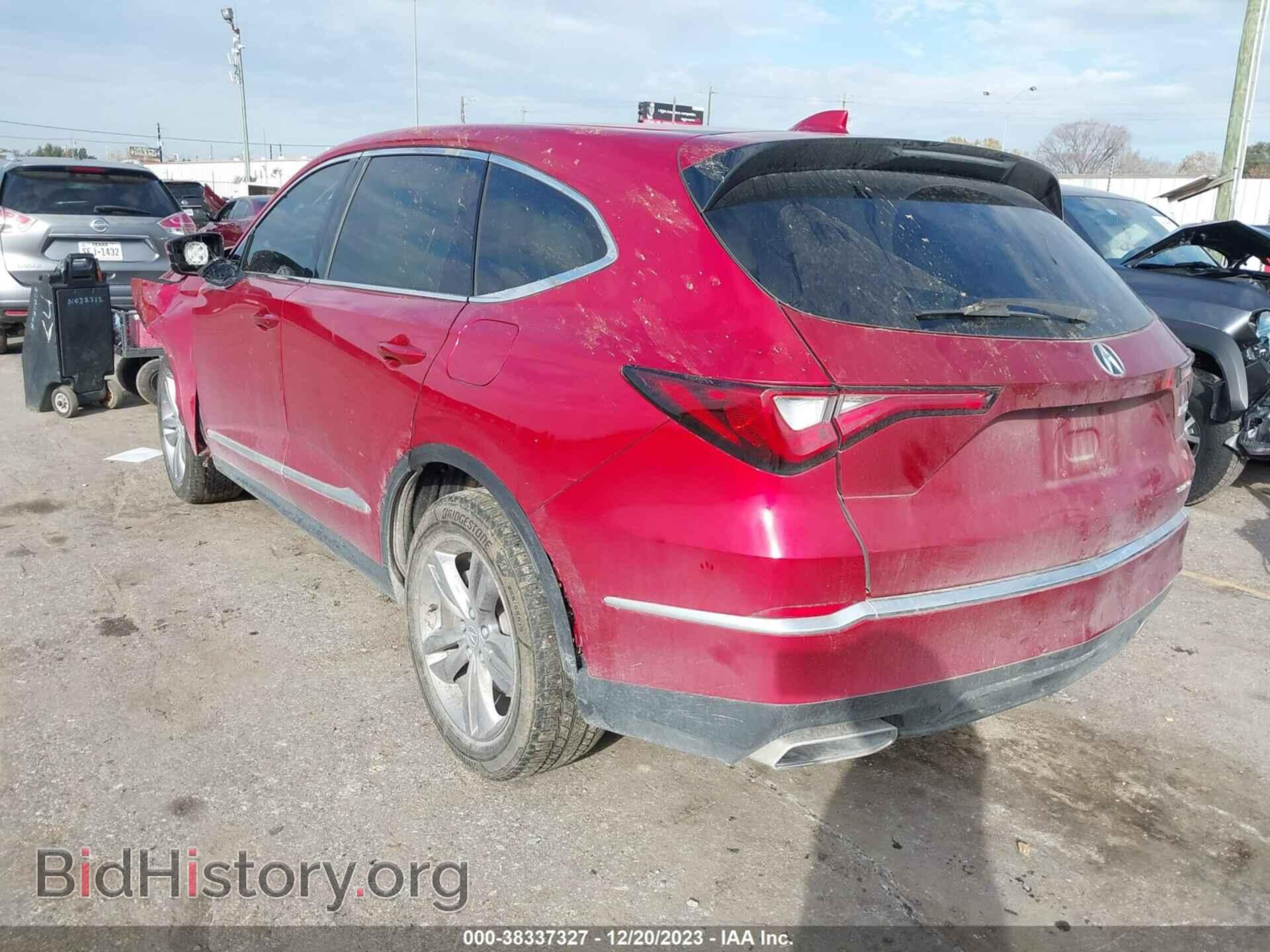 2022 ACURA MDX - VIN: 5J8YE1H31NL008009 - Фото 3