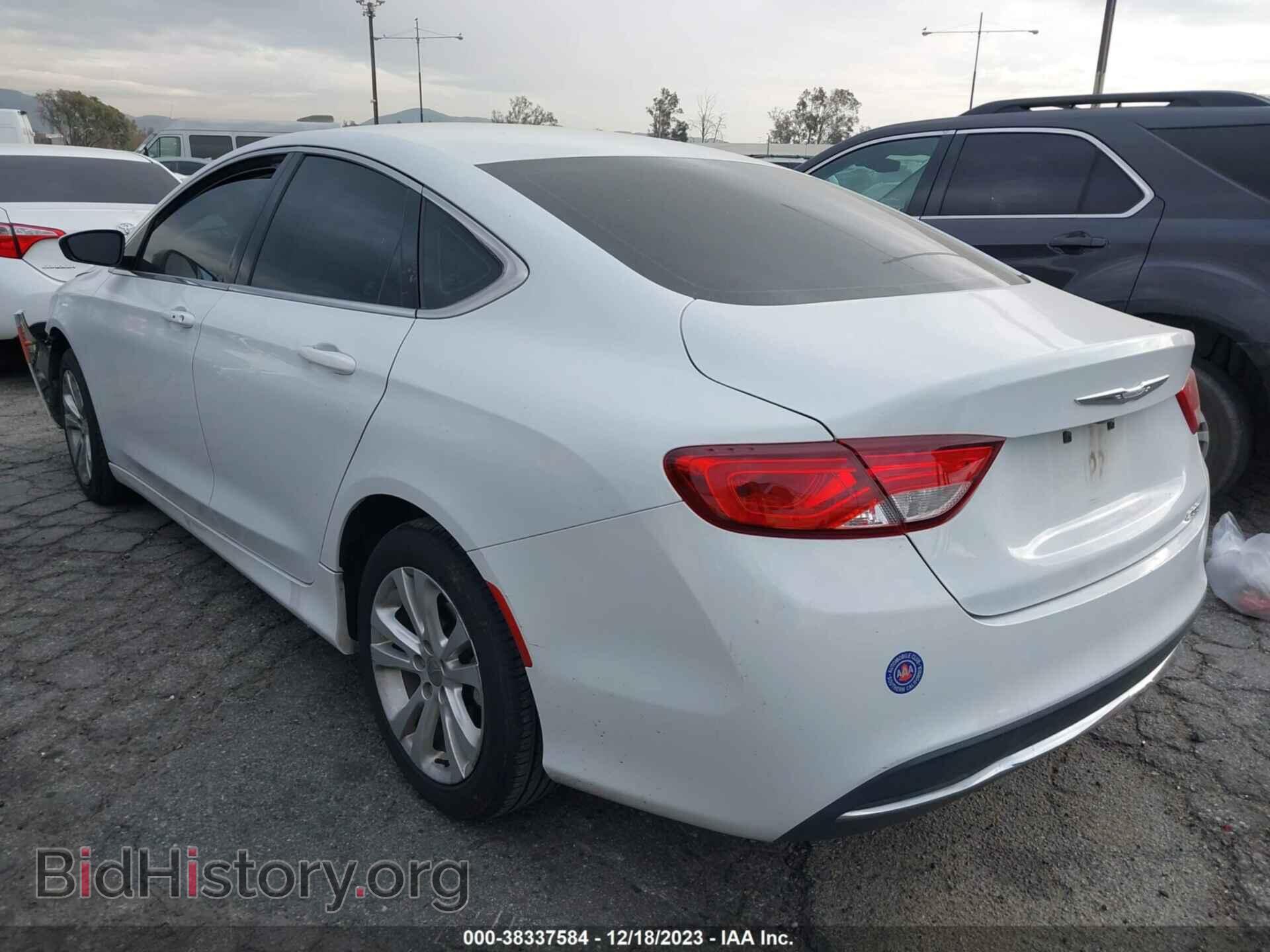 2016 CHRYSLER 200 - VIN: 1C3CCCABXGN145232 - Фото 3