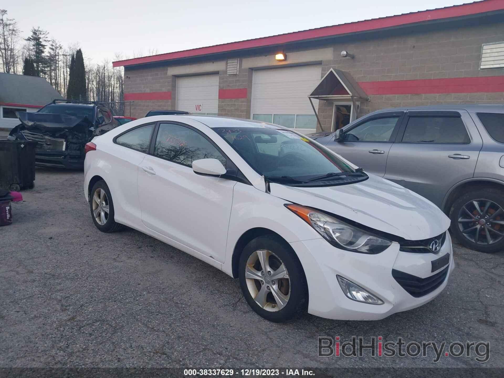 Photo KMHDH6AE0DU005331 - HYUNDAI ELANTRA 2013