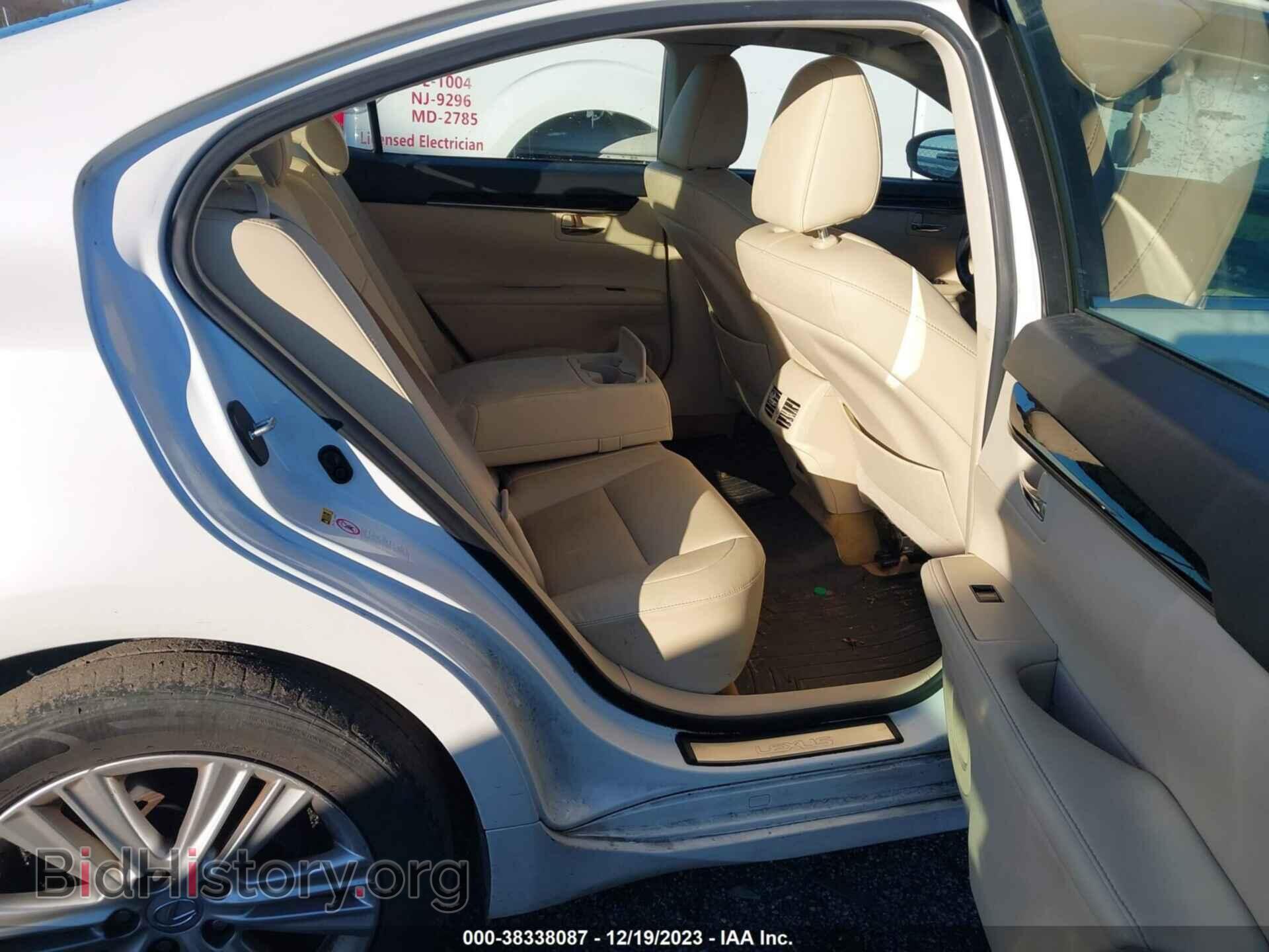 2014 LEXUS ES 350 - VIN: JTHBK1GG4E2112273 - Фото 8