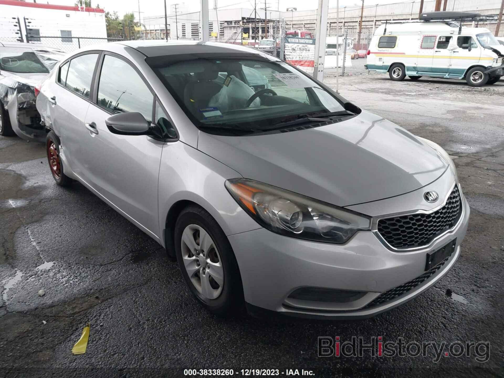 Фотография KNAFK4A67G5548912 - KIA FORTE 2016