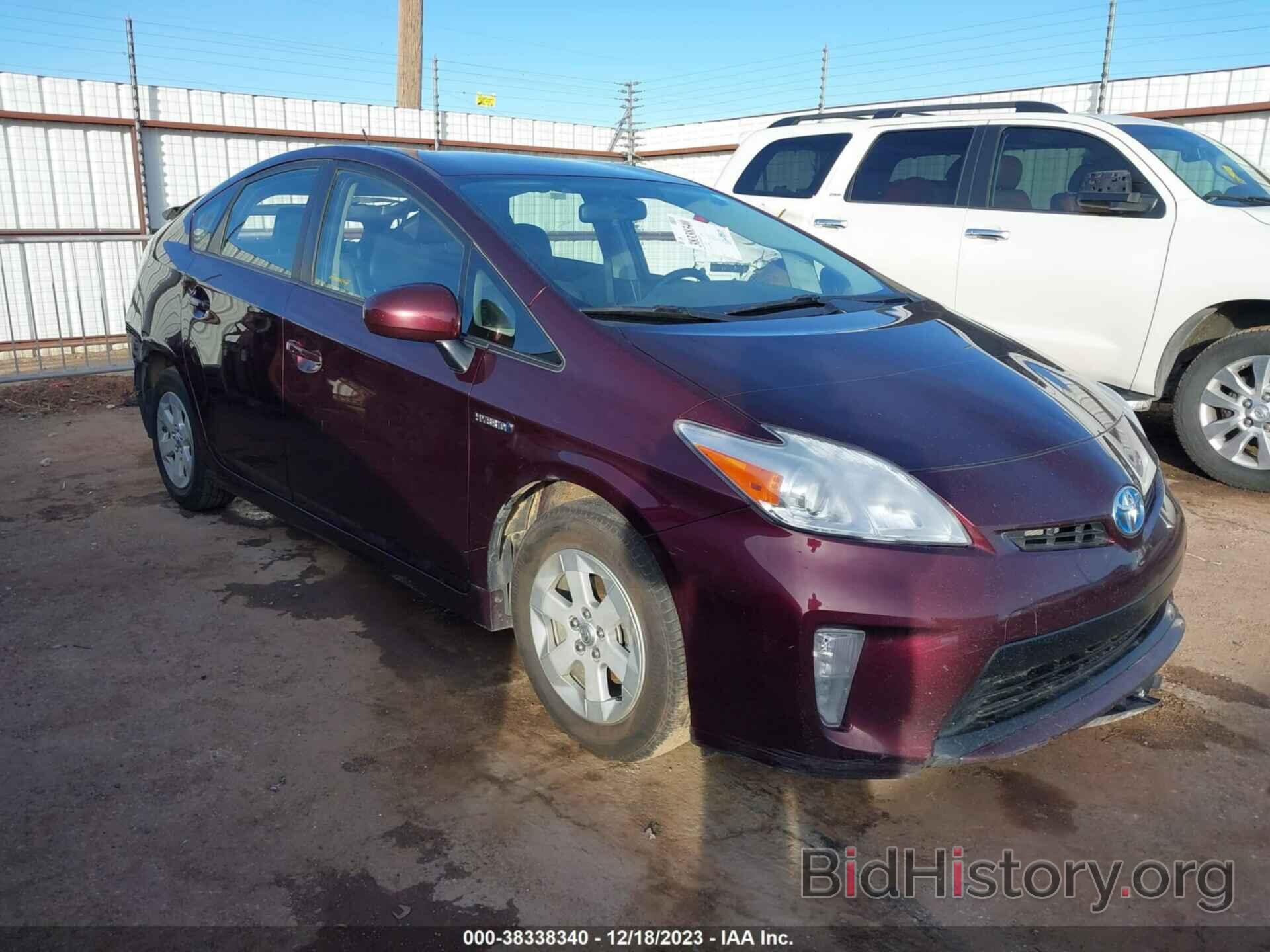 Photo JTDKN3DU3D5572620 - TOYOTA PRIUS 2013