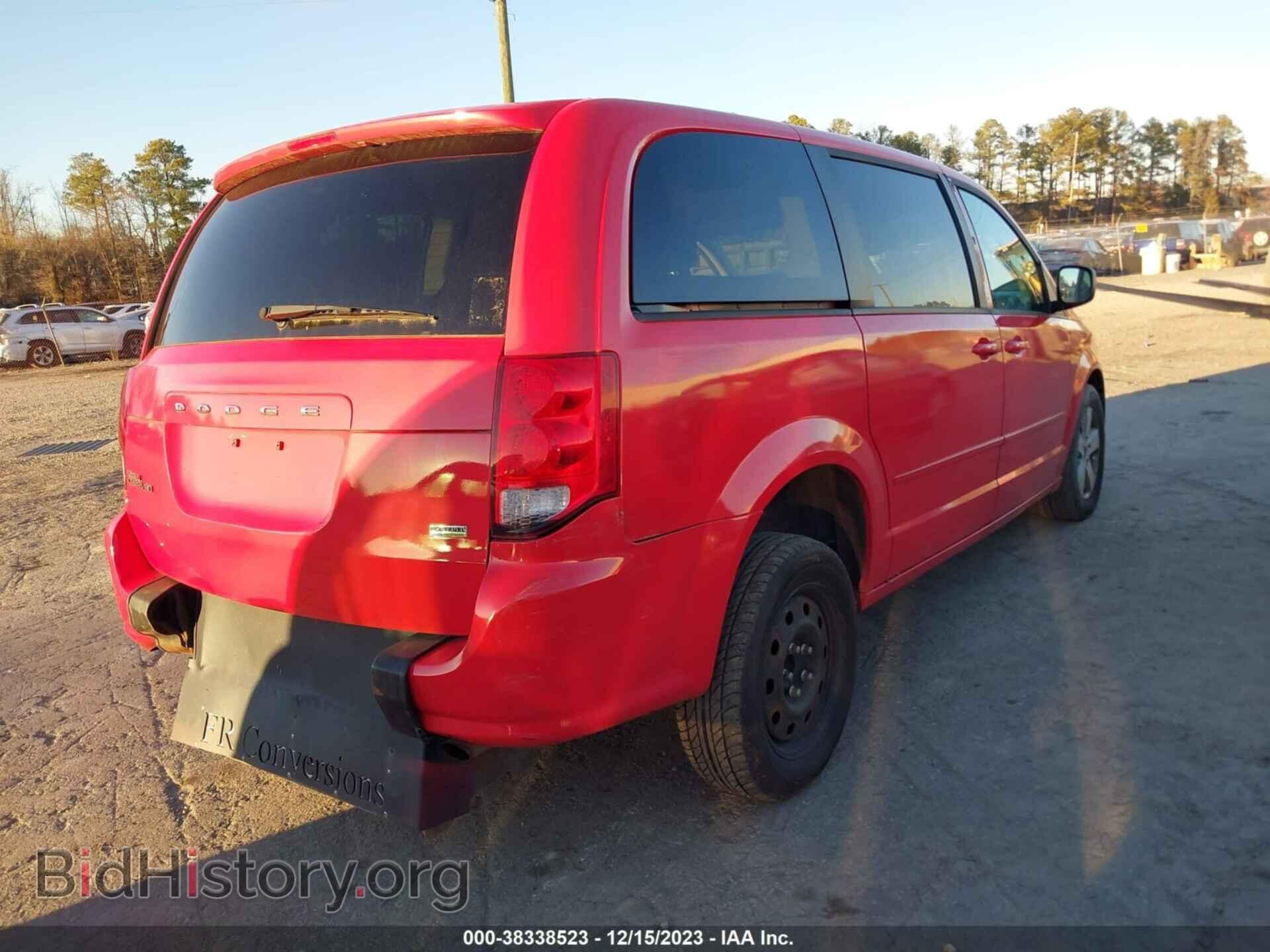 2013 DODGE GRAND CARAVAN - VIN: 2C4RDGBG5DR723627 - Фото 4