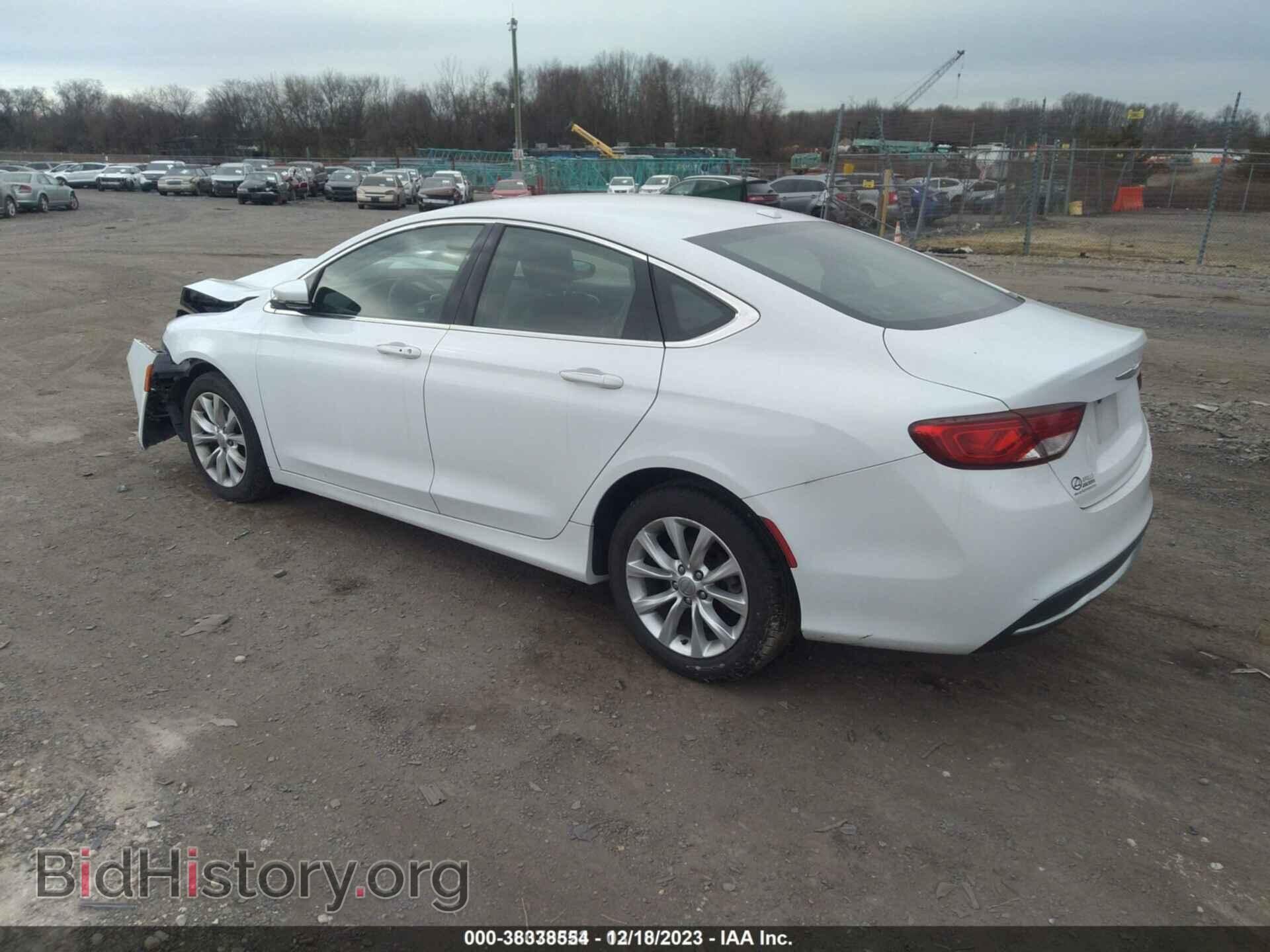 2015 CHRYSLER 200 - VIN: 1C3CCCCB0FN736035 - Фото 3