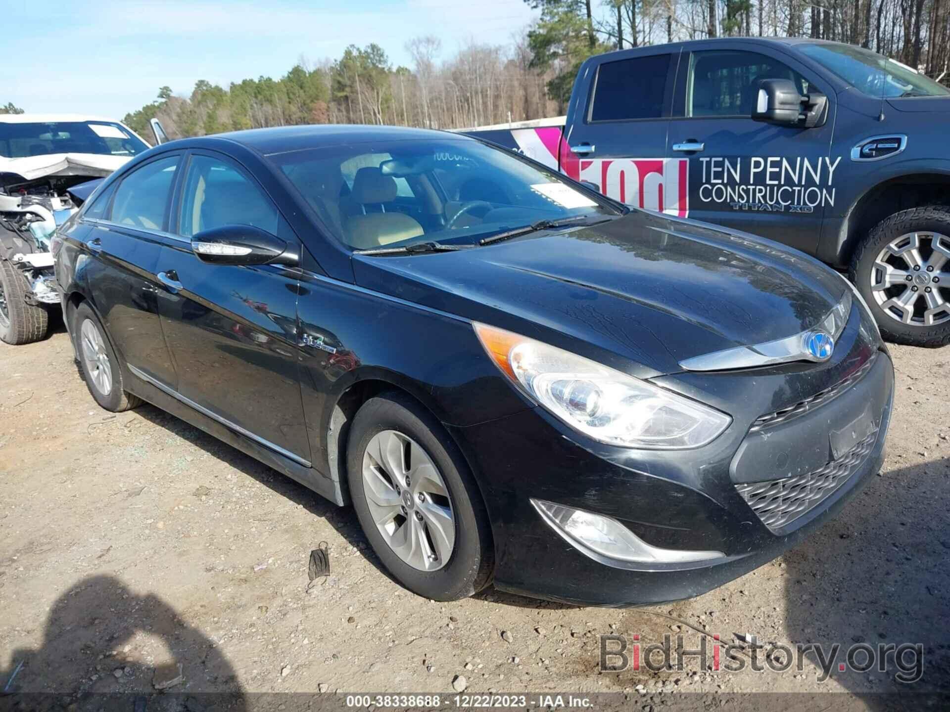 Photo KMHEC4A44DA099858 - HYUNDAI SONATA HYBRID 2013