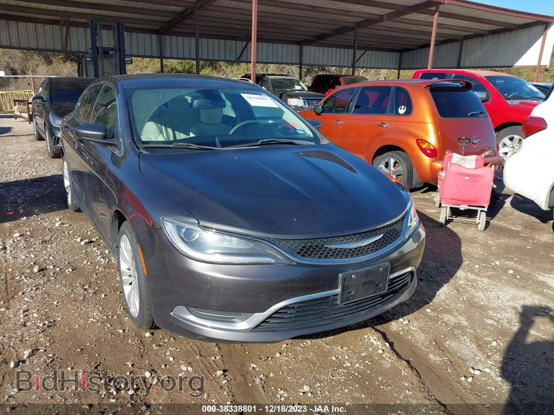 Фотография 1C3CCCAB5FN543348 - CHRYSLER 200 2015
