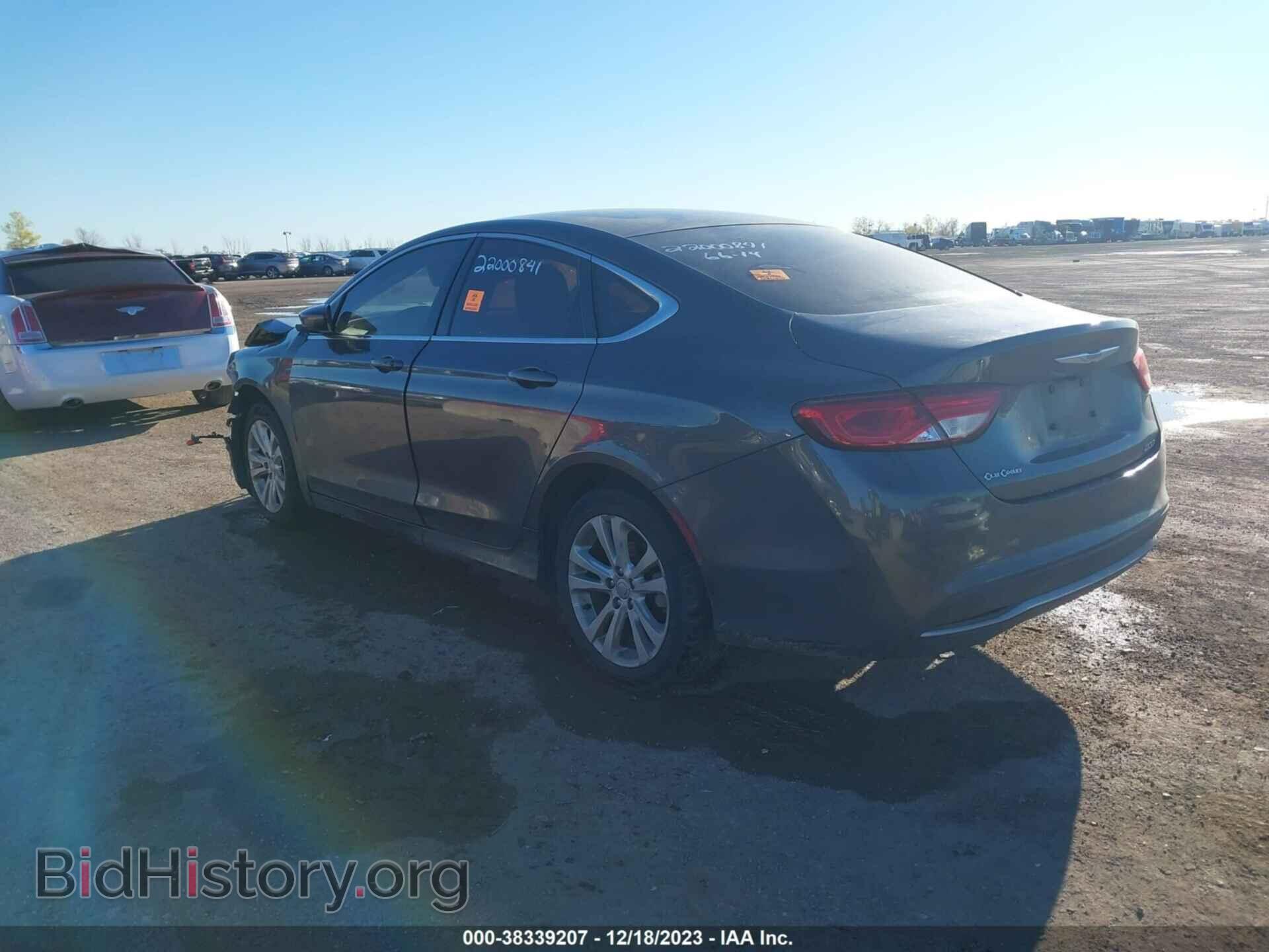 2016 CHRYSLER 200 - VIN: 1C3CCCAB2GN113536 - Фото 3