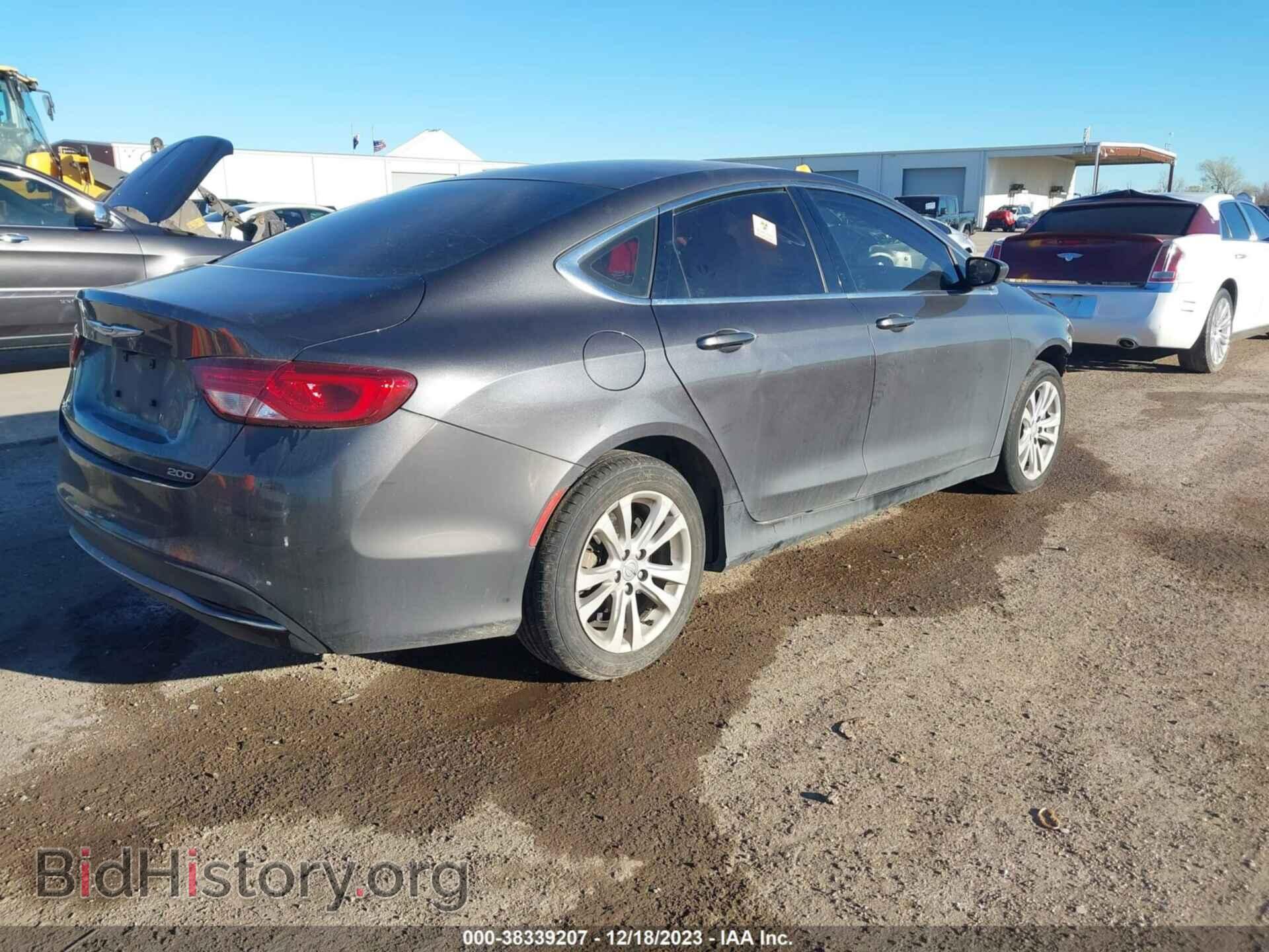 2016 CHRYSLER 200 - VIN: 1C3CCCAB2GN113536 - Фото 4