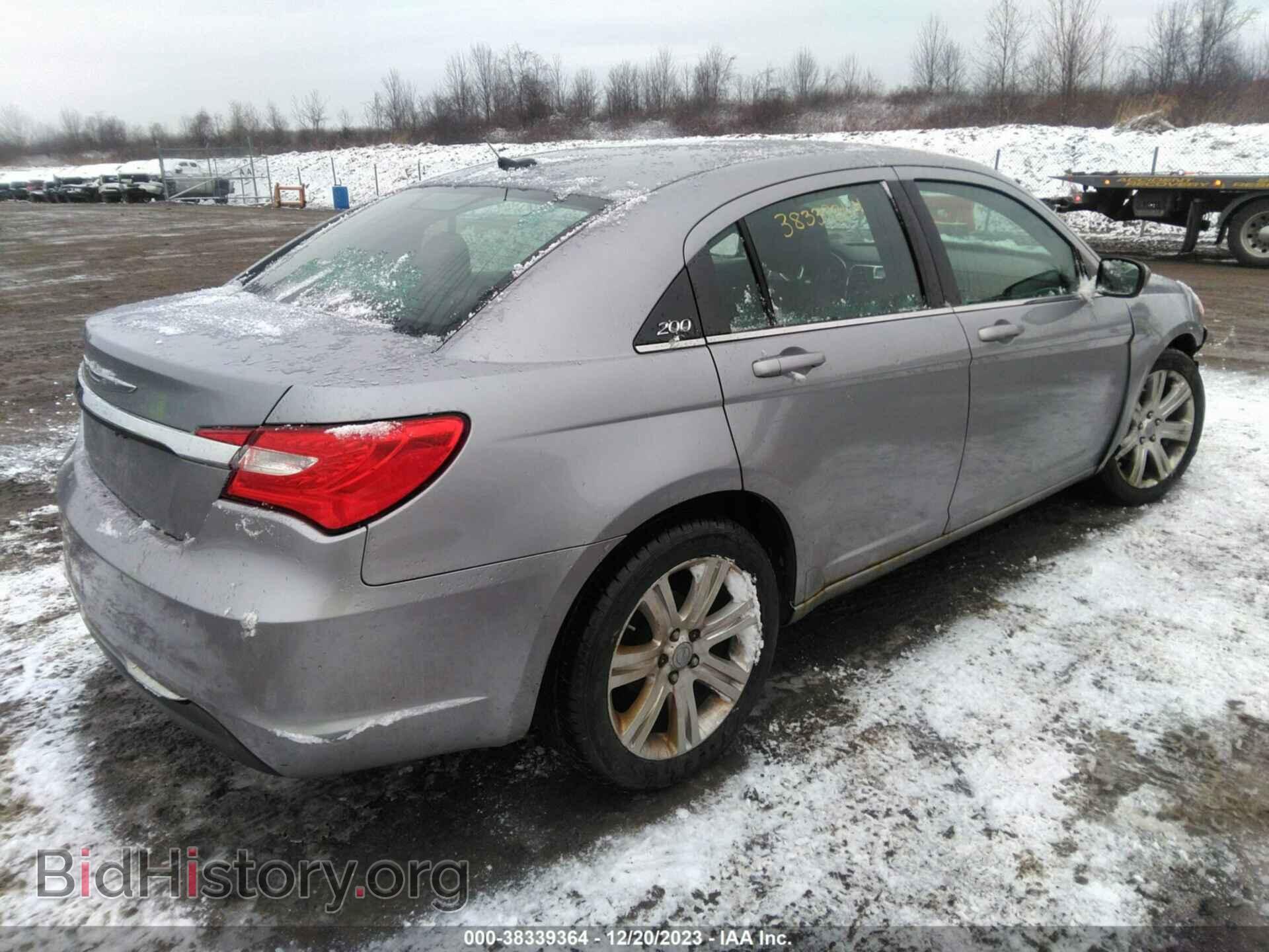 2013 CHRYSLER 200 - VIN: 1C3CCBBB4DN734314 - Фото 4