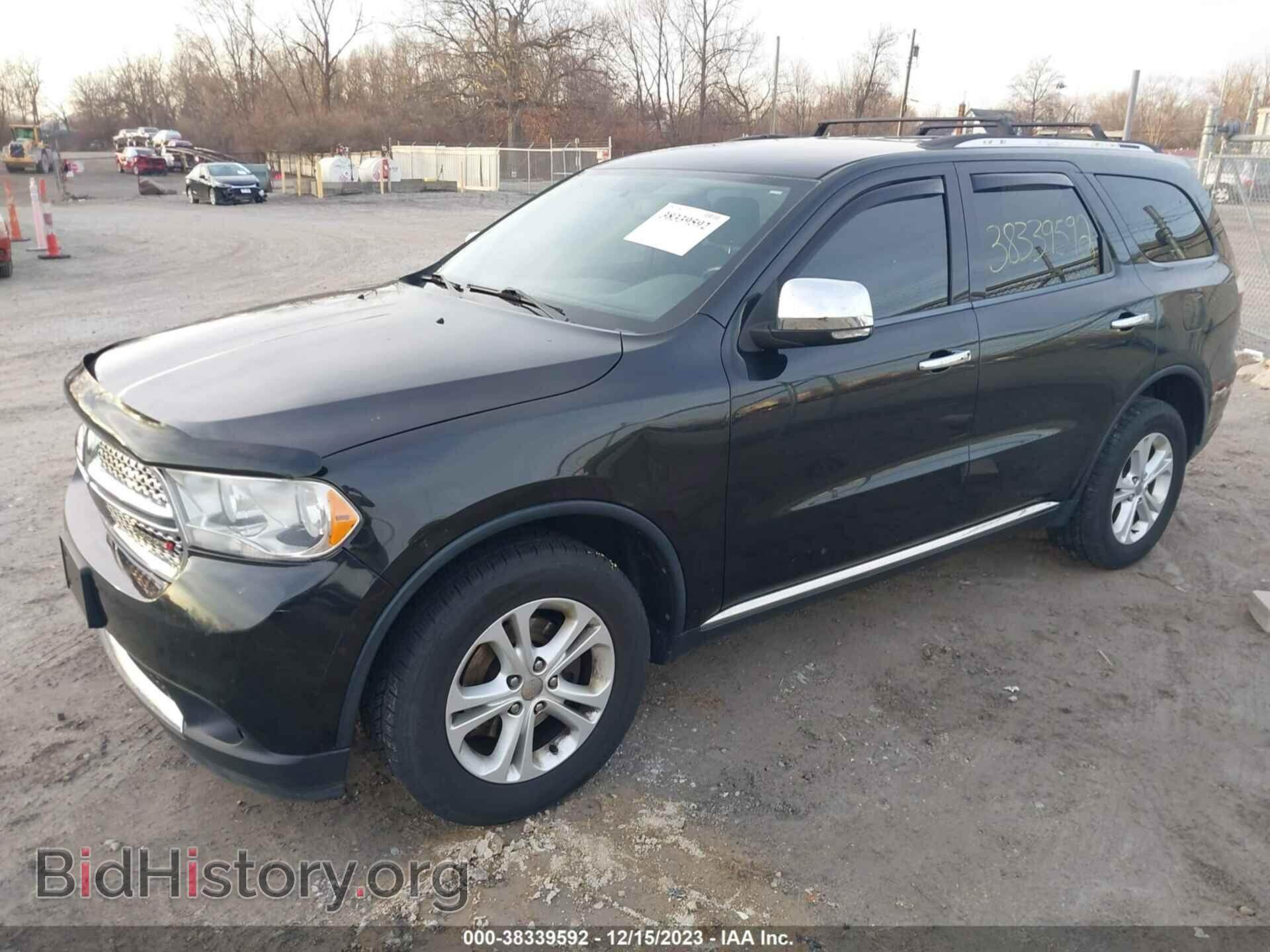 2012 DODGE DURANGO - VIN: 1C4RDHDG9CC320681 - Фото 2