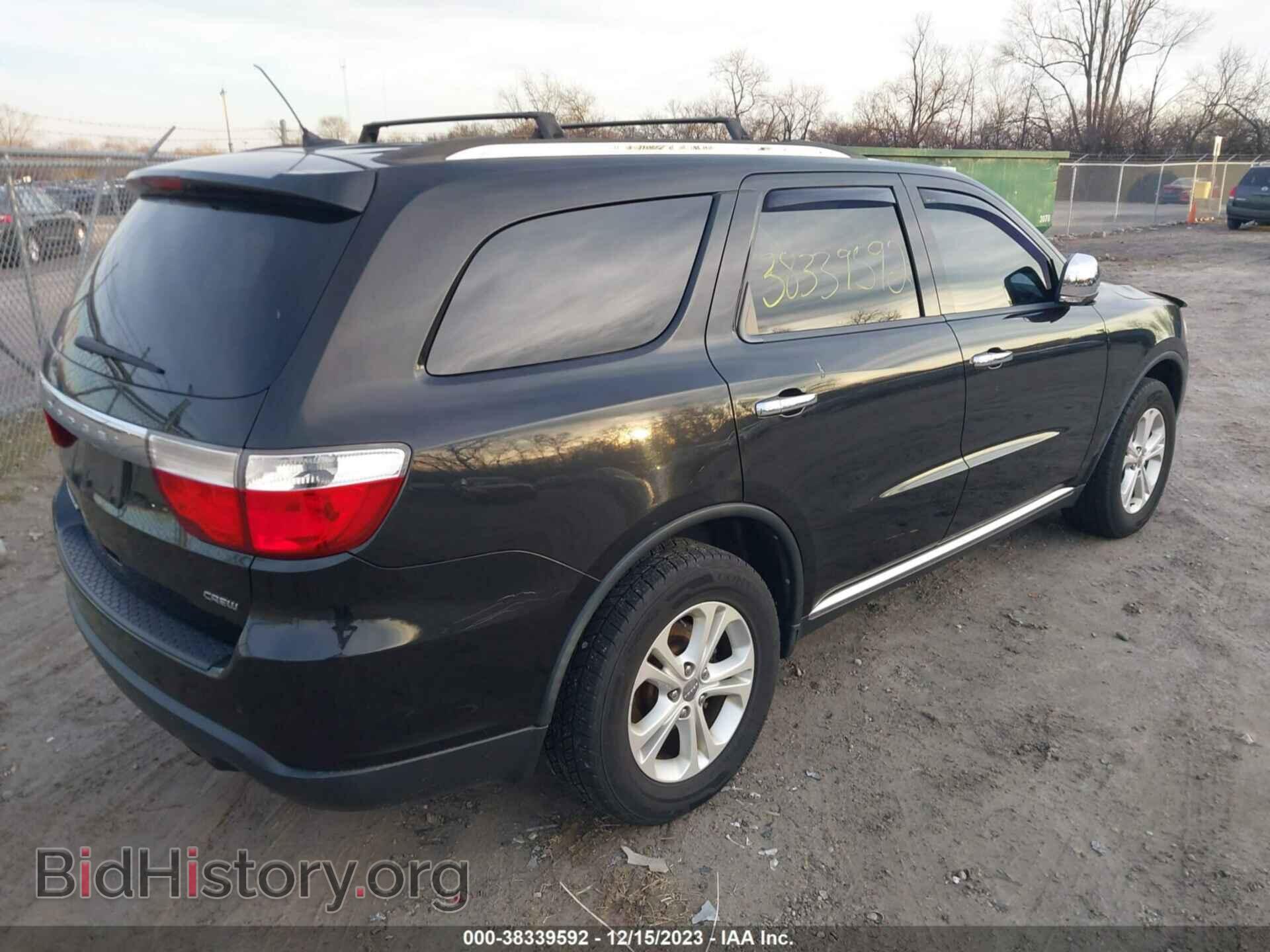 2012 DODGE DURANGO - VIN: 1C4RDHDG9CC320681 - Фото 4