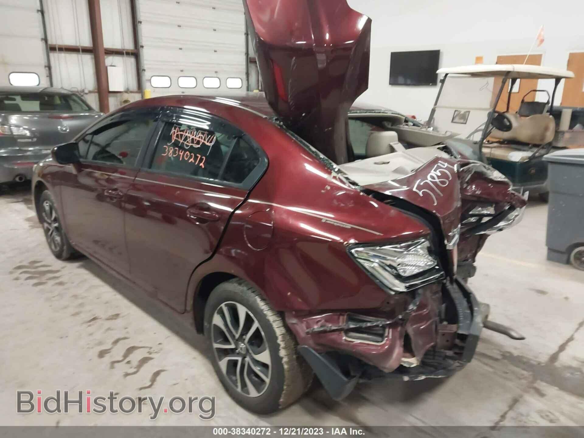 2015 HONDA CIVIC - VIN: 19XFB2F81FE057854 - Фото 3