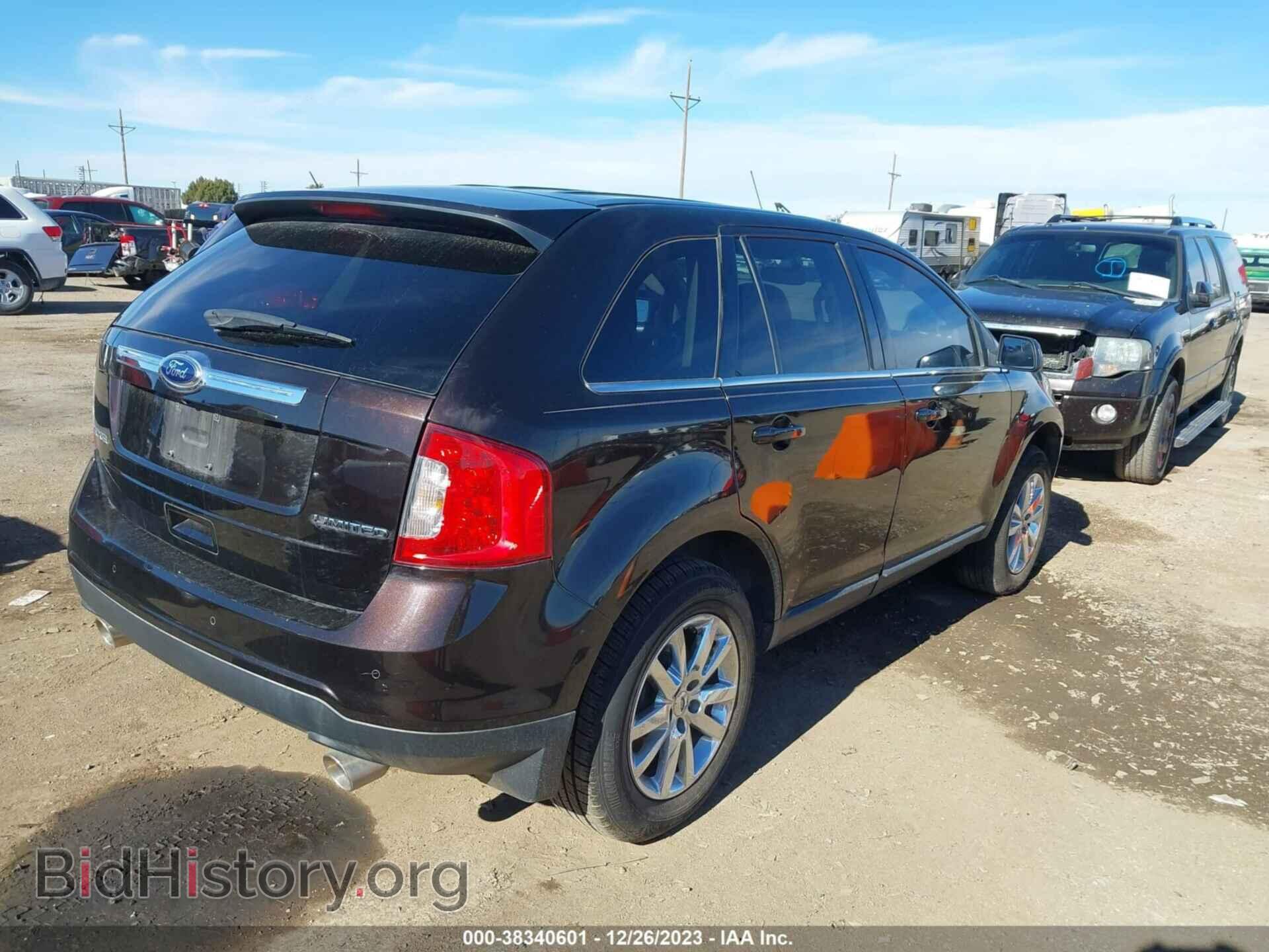 2013 FORD EDGE - VIN: 2FMDK3KC3DBE11221 - Фото 4