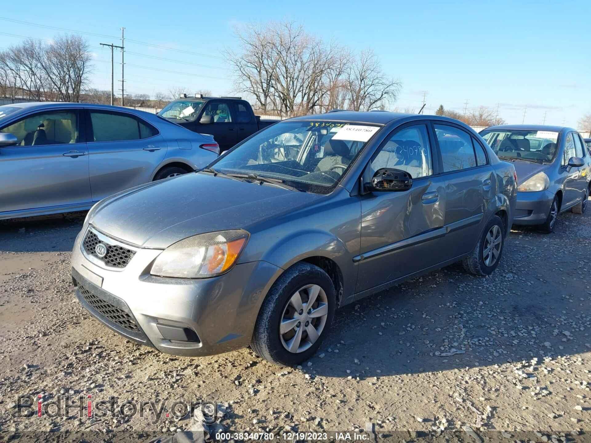 2011 KIA RIO - VIN: KNADH4A33B6868548 - Фото 2