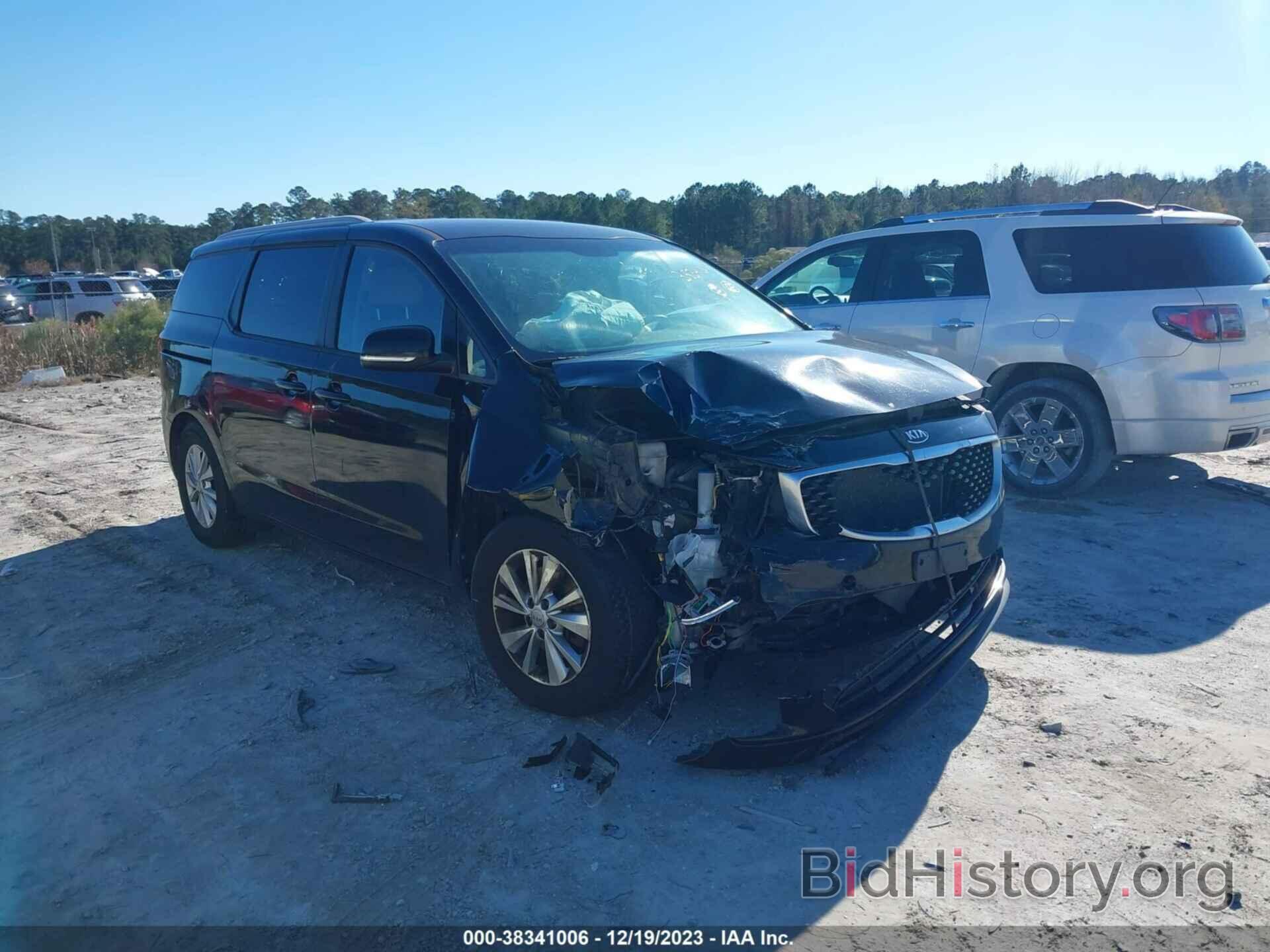 Photo KNDMB5C10G6119459 - KIA SEDONA 2016