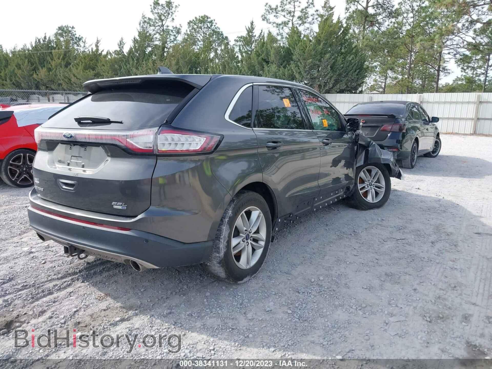 2015 FORD EDGE - VIN: 2FMTK4J98FBB98924 - Photo 4