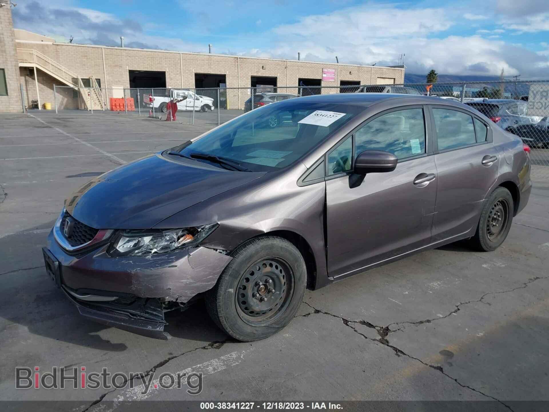 2015 HONDA CIVIC - VIN: 19XFB2F56FE233996 - Фото 2