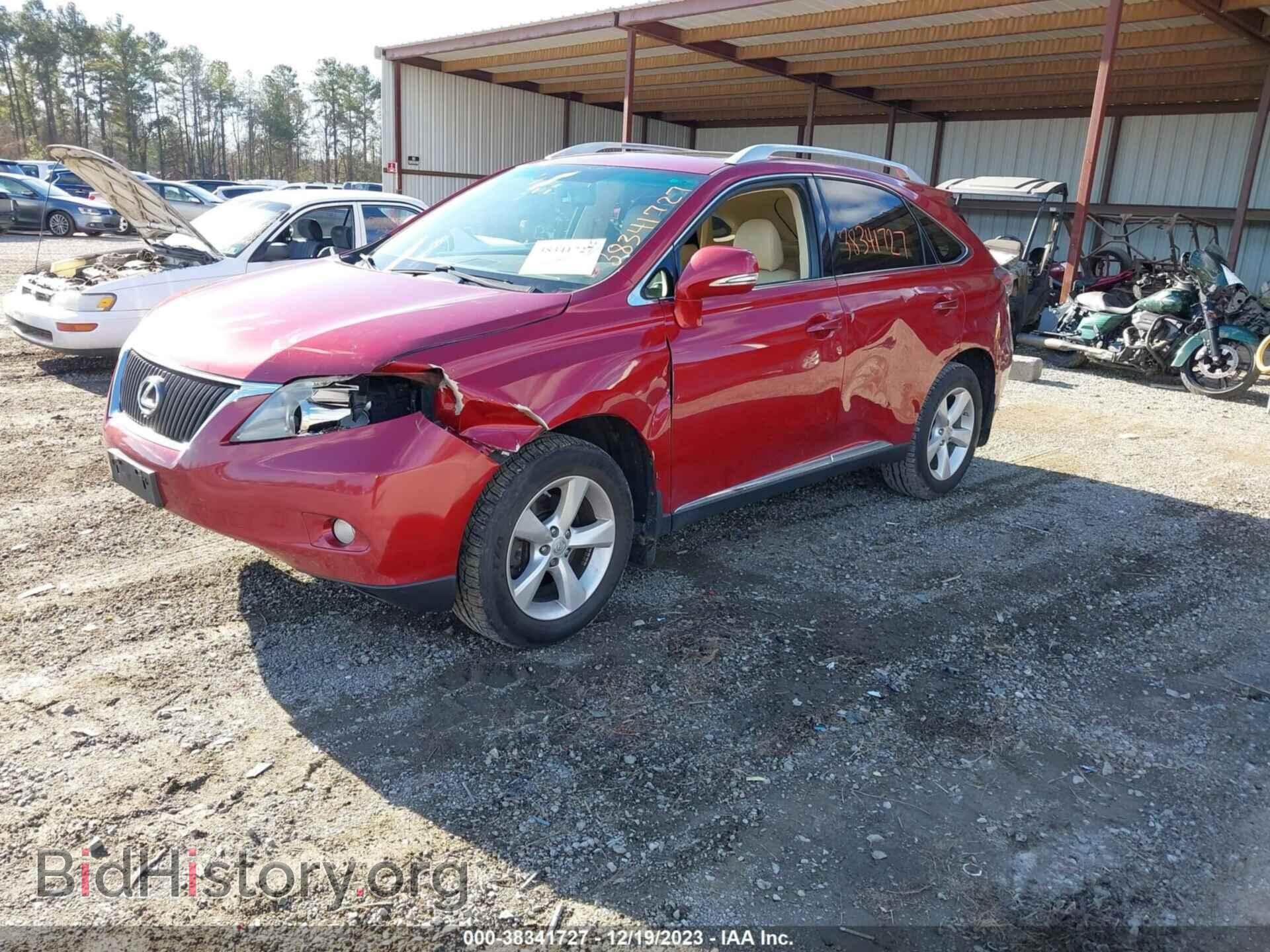 2011 LEXUS RX 350 - VIN: 2T2BK1BA4BC084178 - Фото 2