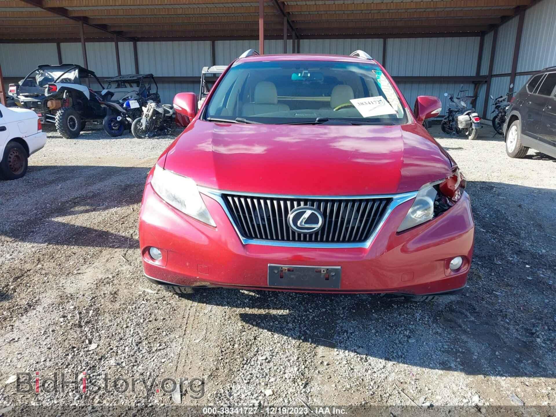 2011 LEXUS RX 350 - VIN: 2T2BK1BA4BC084178 - Фото 12