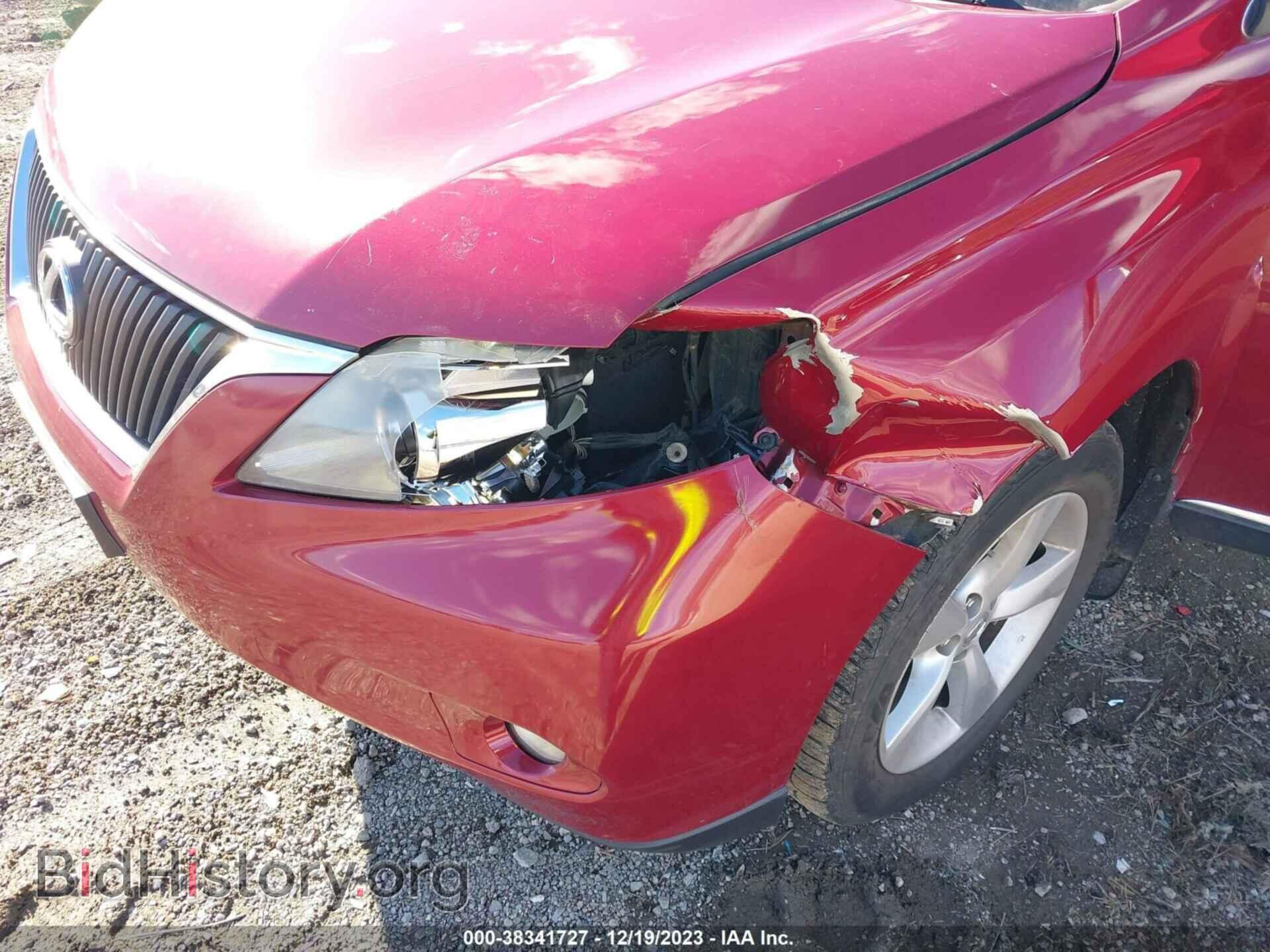 2011 LEXUS RX 350 - VIN: 2T2BK1BA4BC084178 - Фото 6