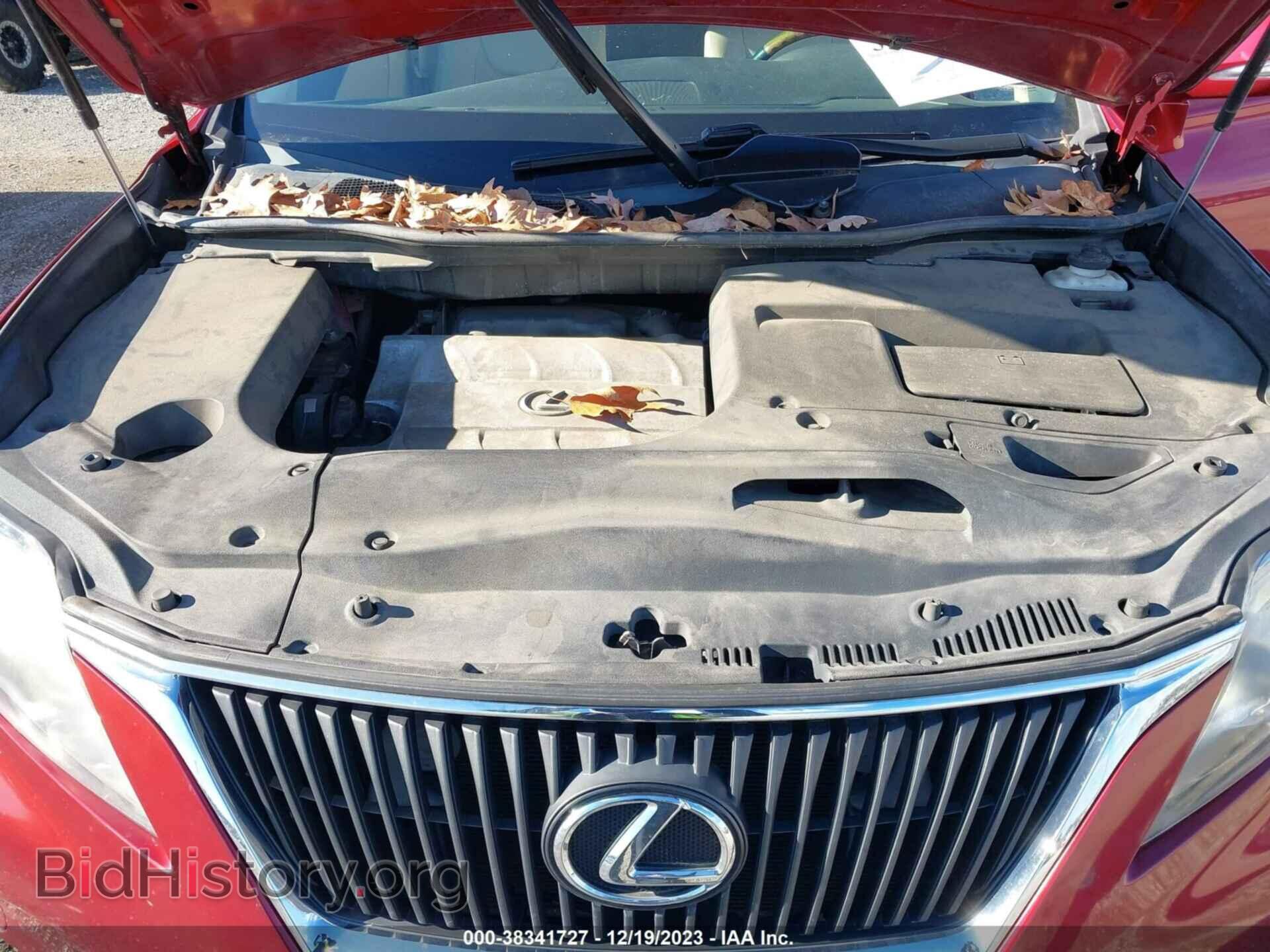 2011 LEXUS RX 350 - VIN: 2T2BK1BA4BC084178 - Фото 10