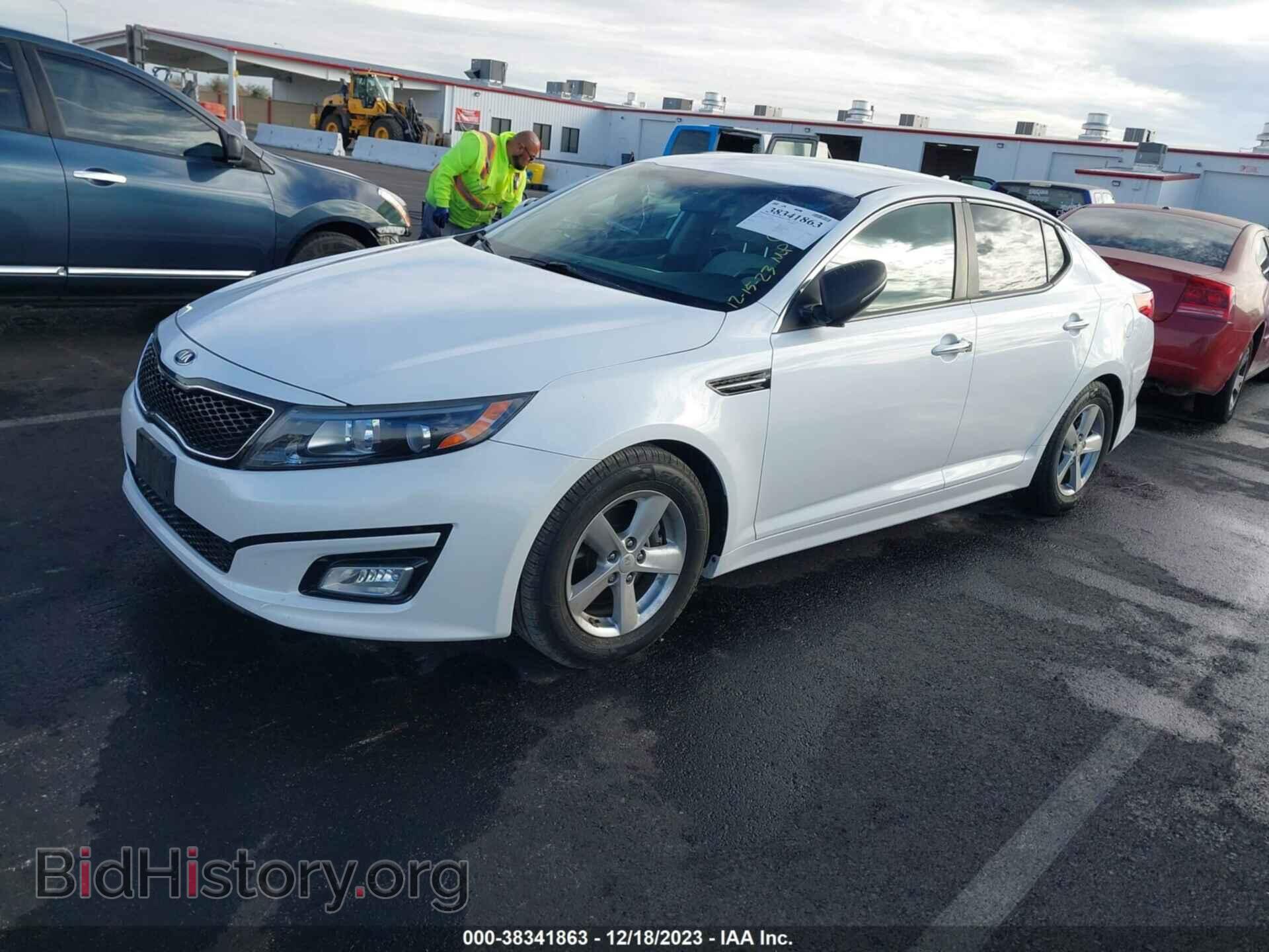 2015 KIA OPTIMA - VIN: 5XXGM4A77FG443890 - Фото 2