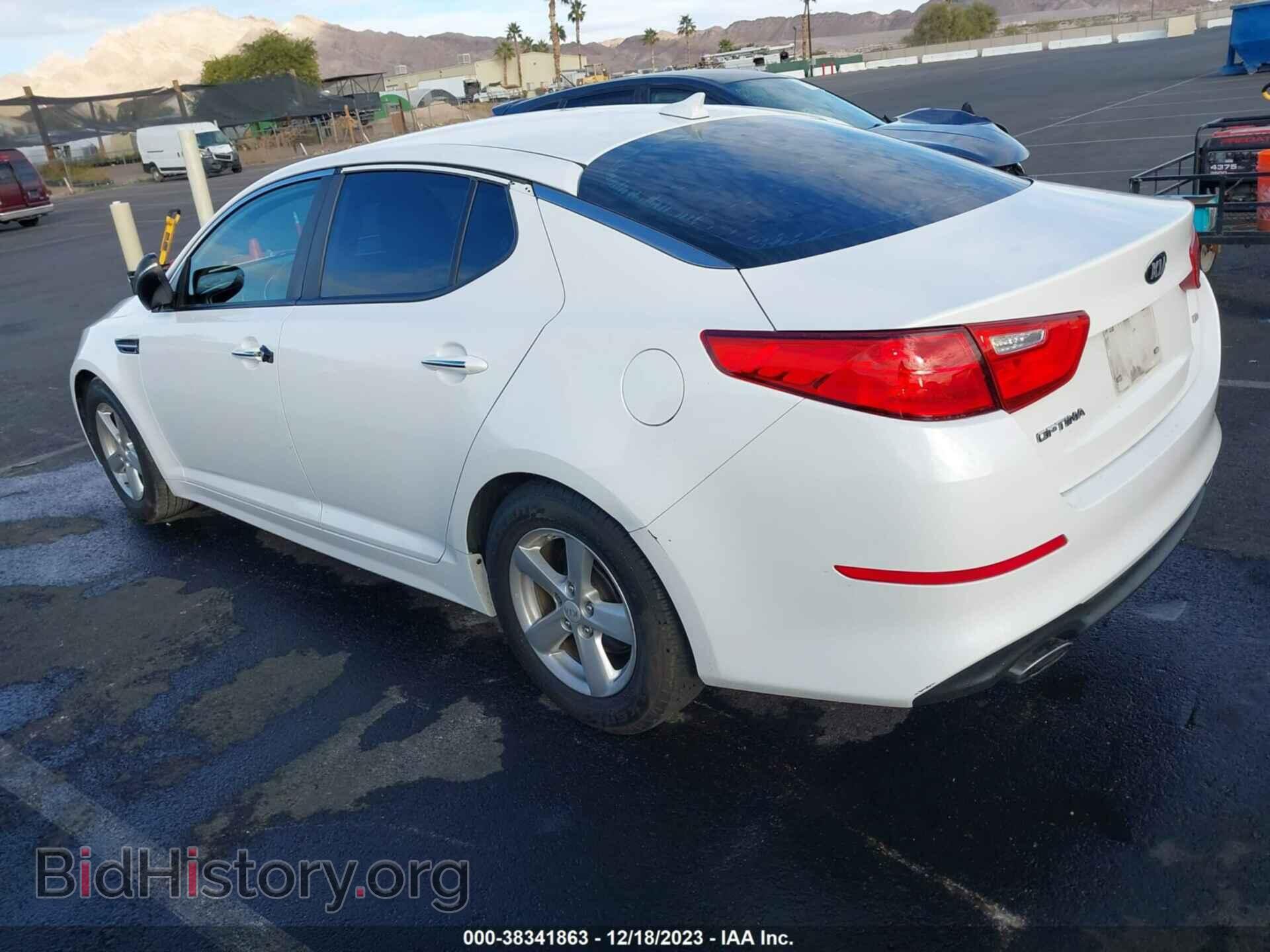 2015 KIA OPTIMA - VIN: 5XXGM4A77FG443890 - Фото 3