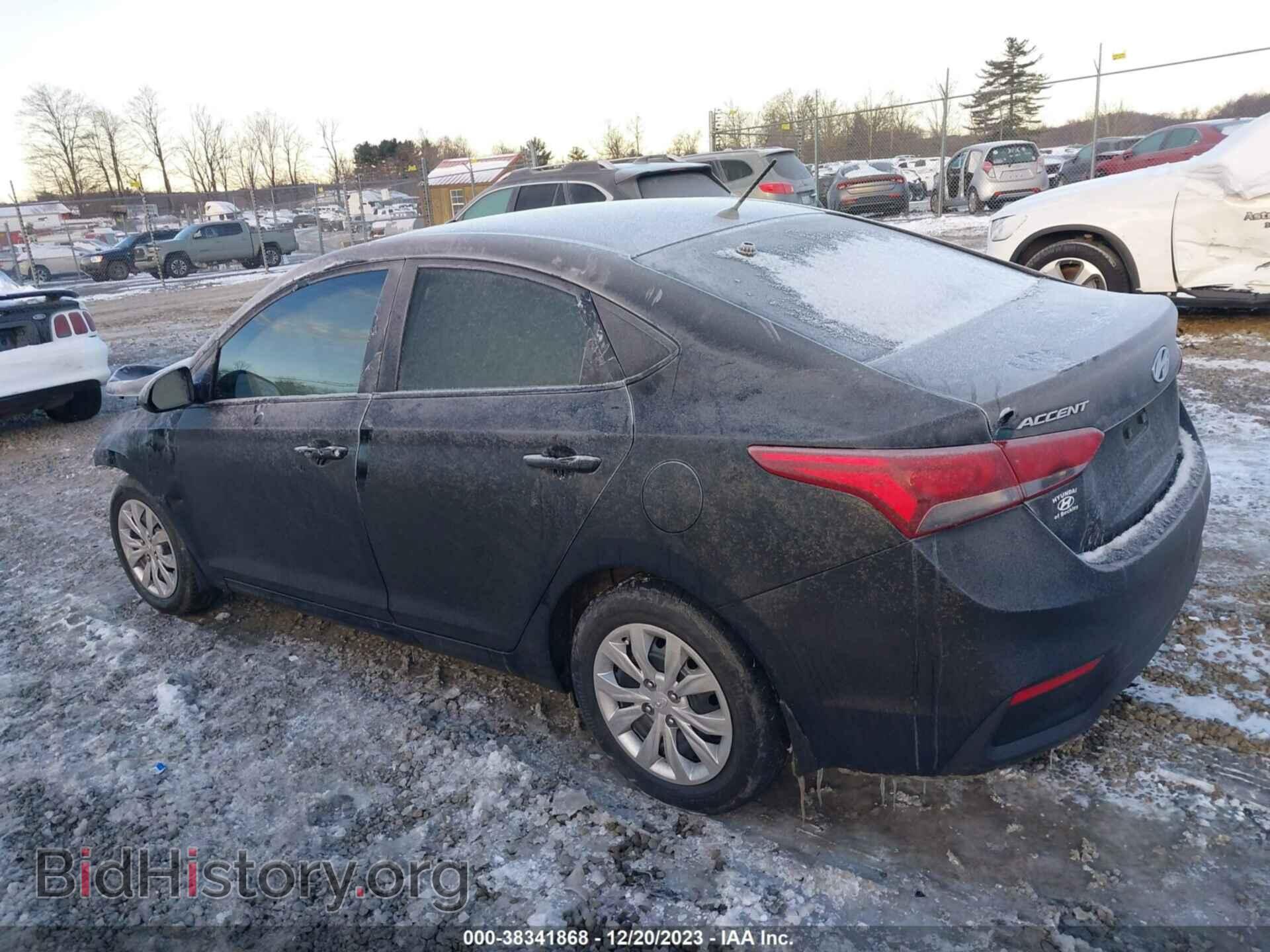 2022 HYUNDAI ACCENT - VIN: 3KPC24A68NE166749 - Фото 3