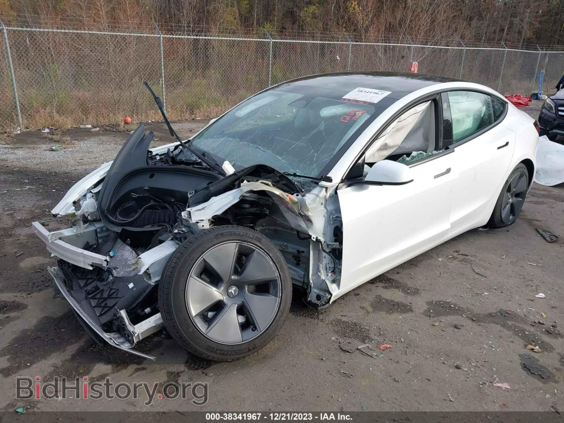 2023 TESLA MODEL 3 - VIN: 5YJ3E1EA4PF572142 - Фото 2