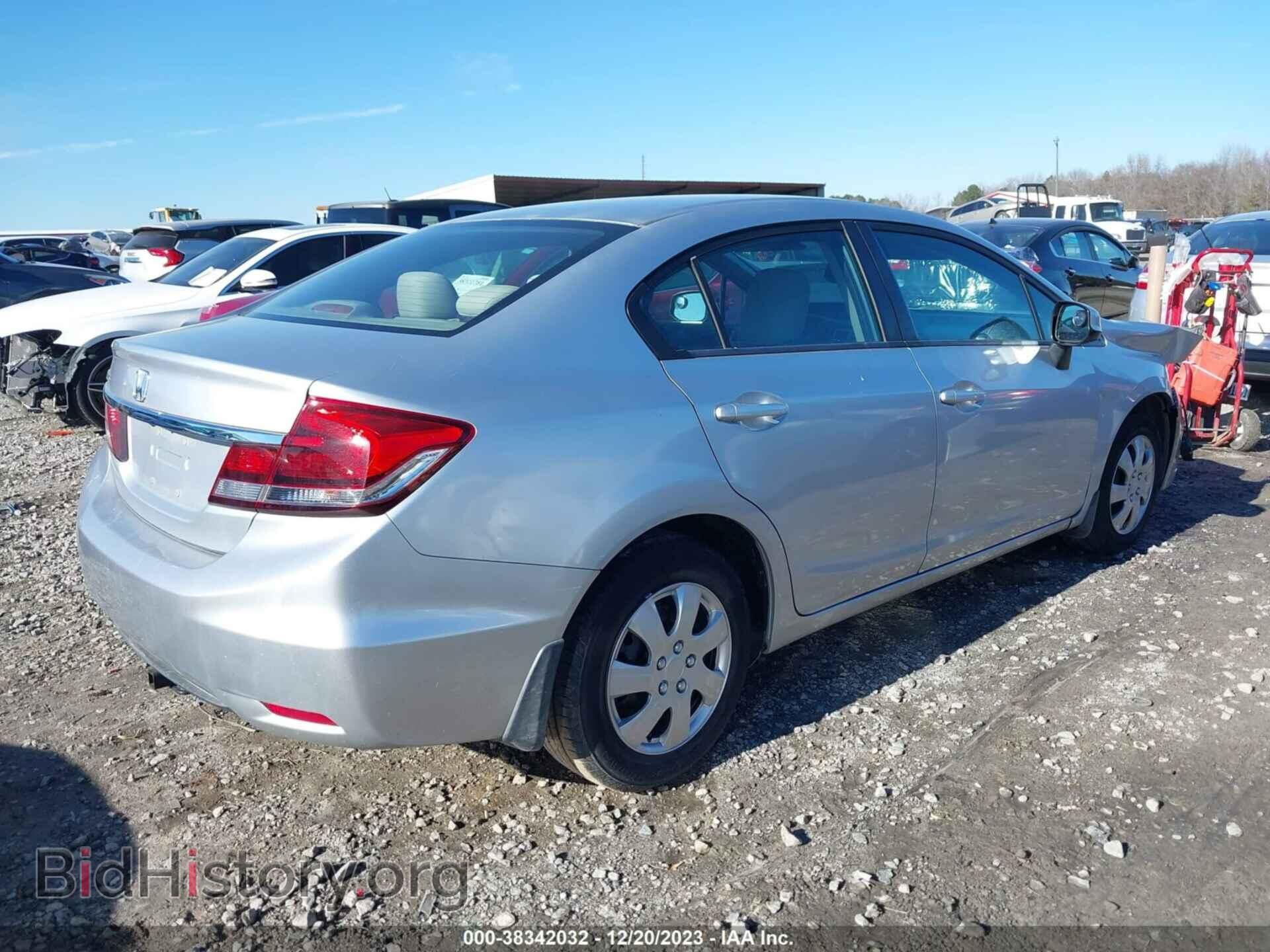 2013 HONDA CIVIC - VIN: 2HGFB2F5XDH534788 - Фото 4
